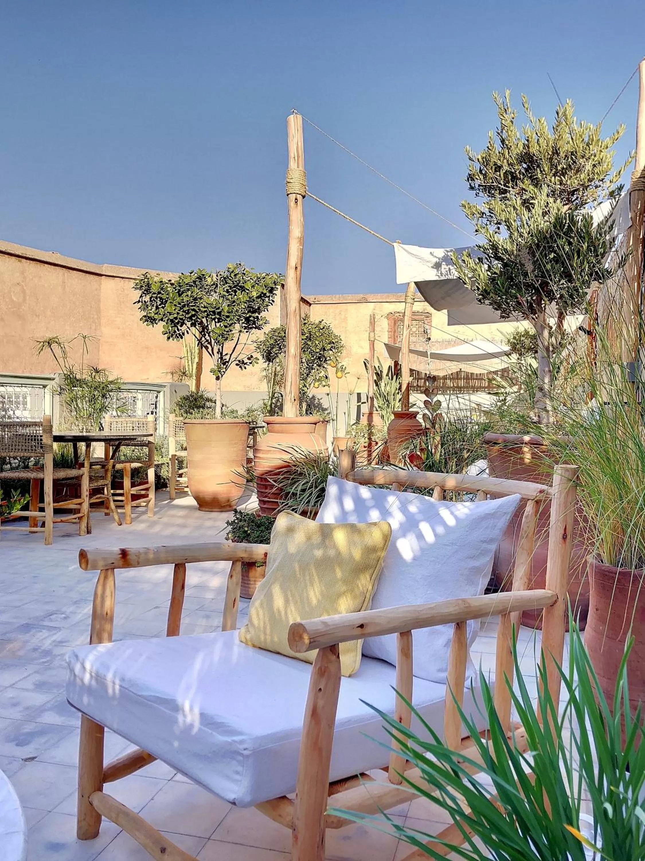 Patio in Riad Dar Chacha