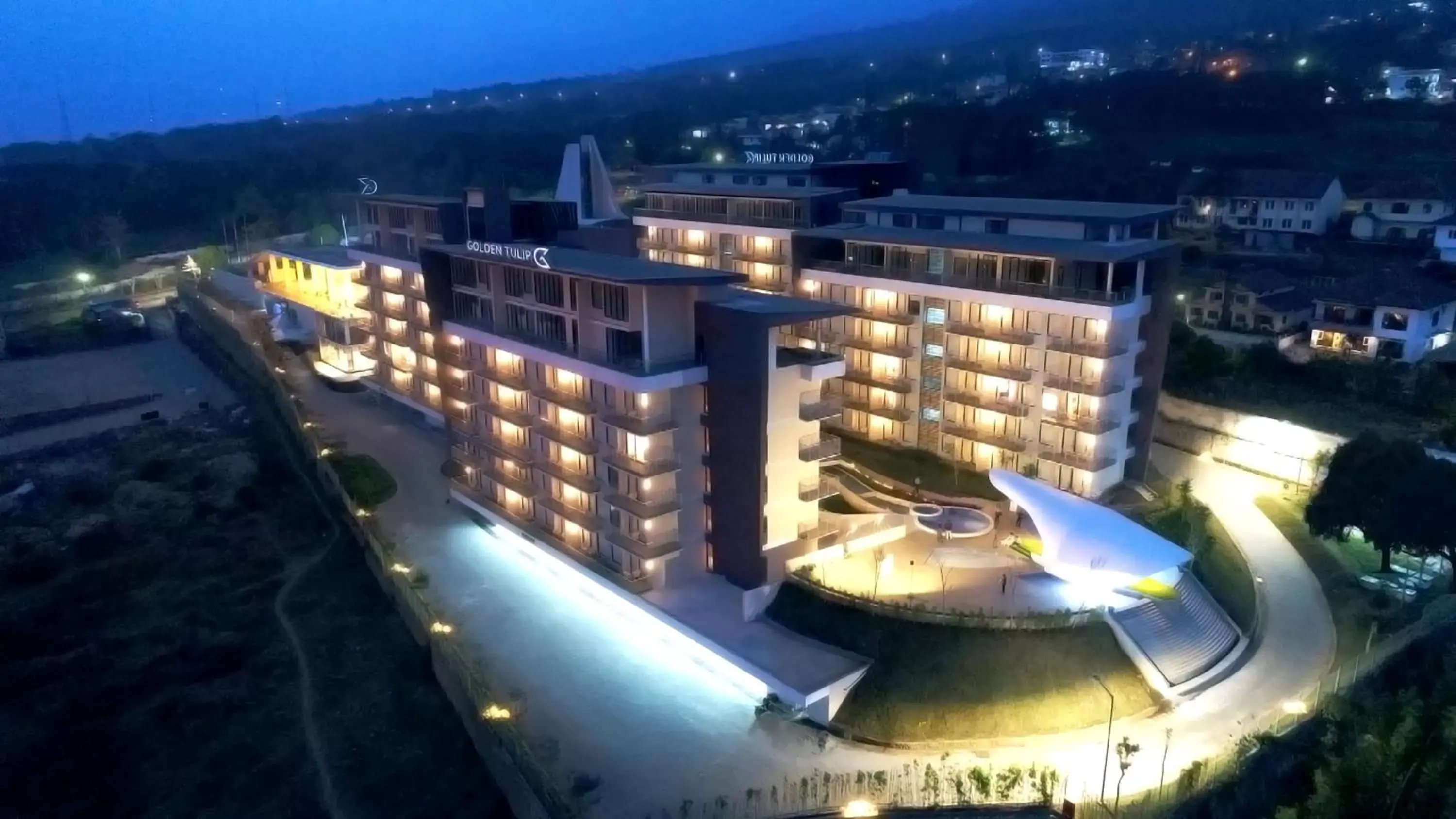 Bird's-eye View in Golden Tulip Holland Resort Batu