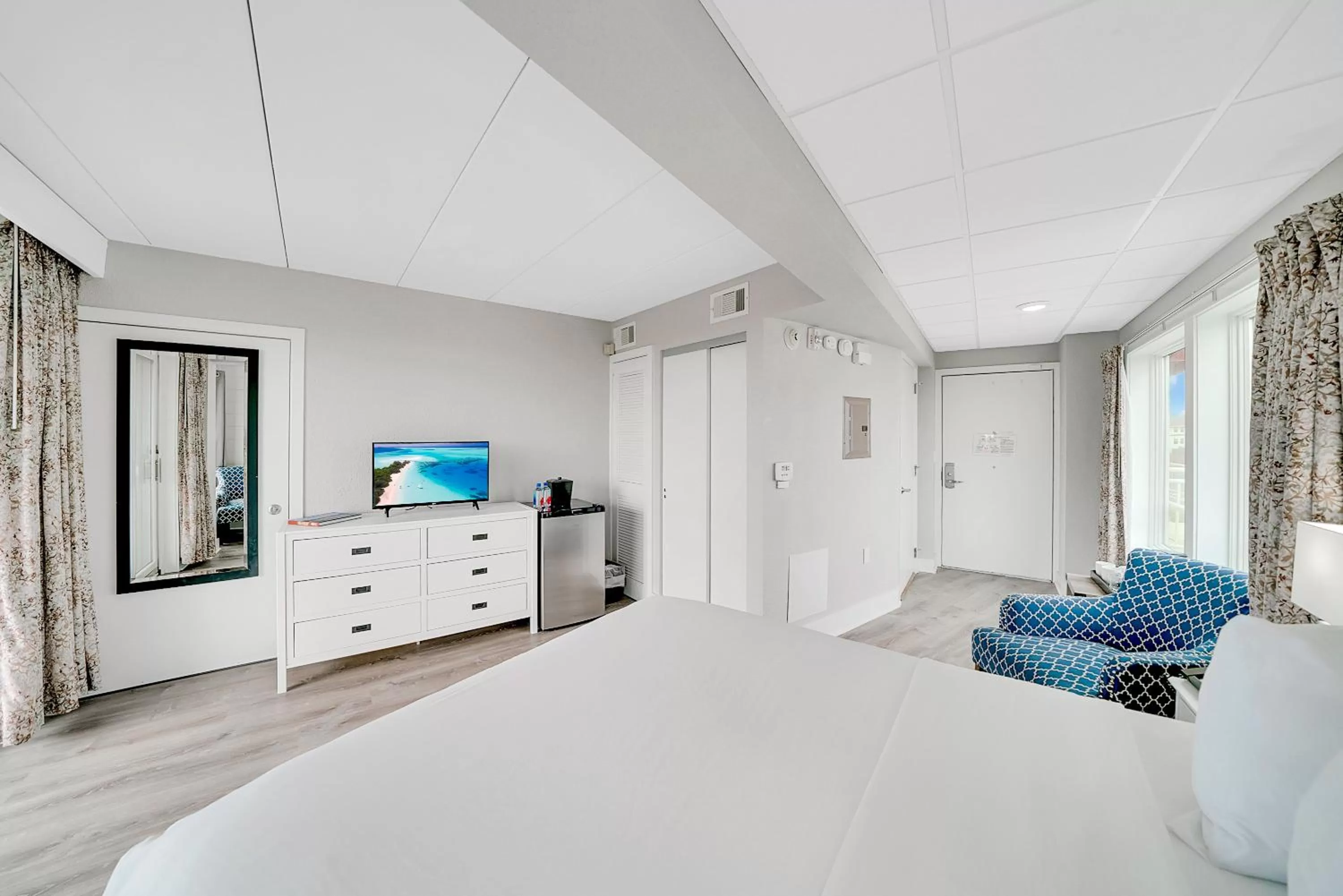 Bed in Montreal Beach Resort