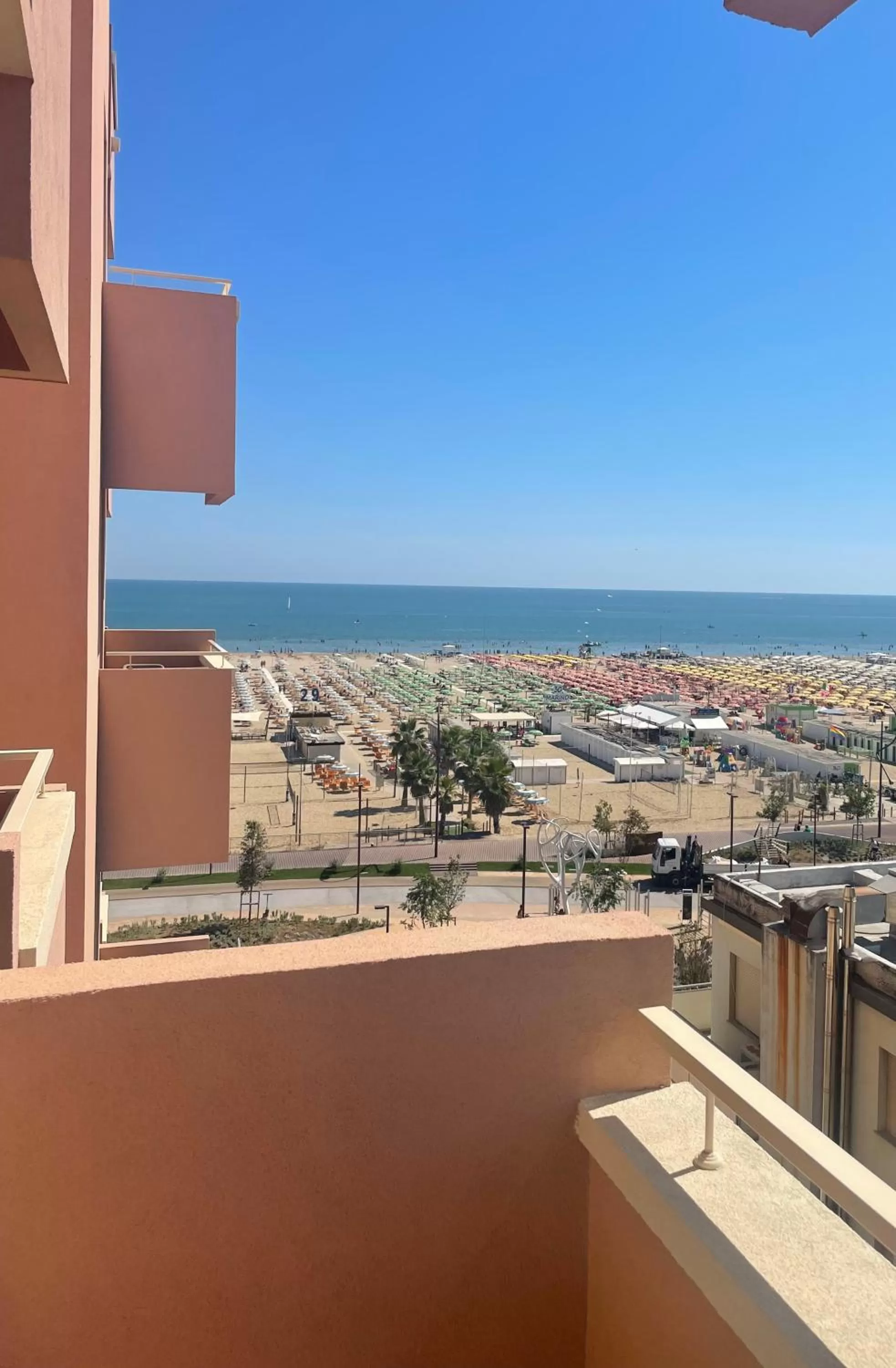 Sea view in Hotel Bellevue