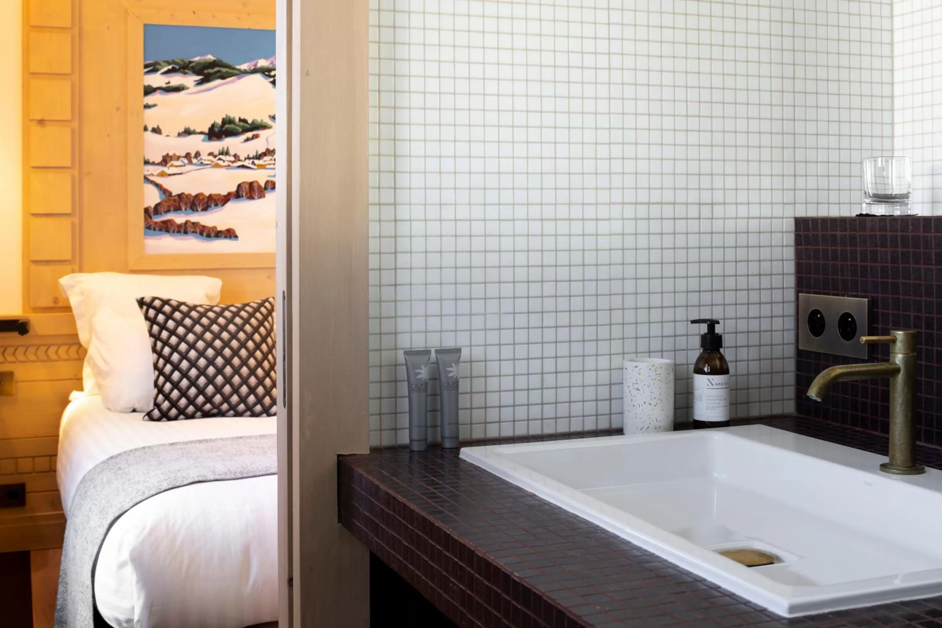 Bathroom in Au Coin Du Feu