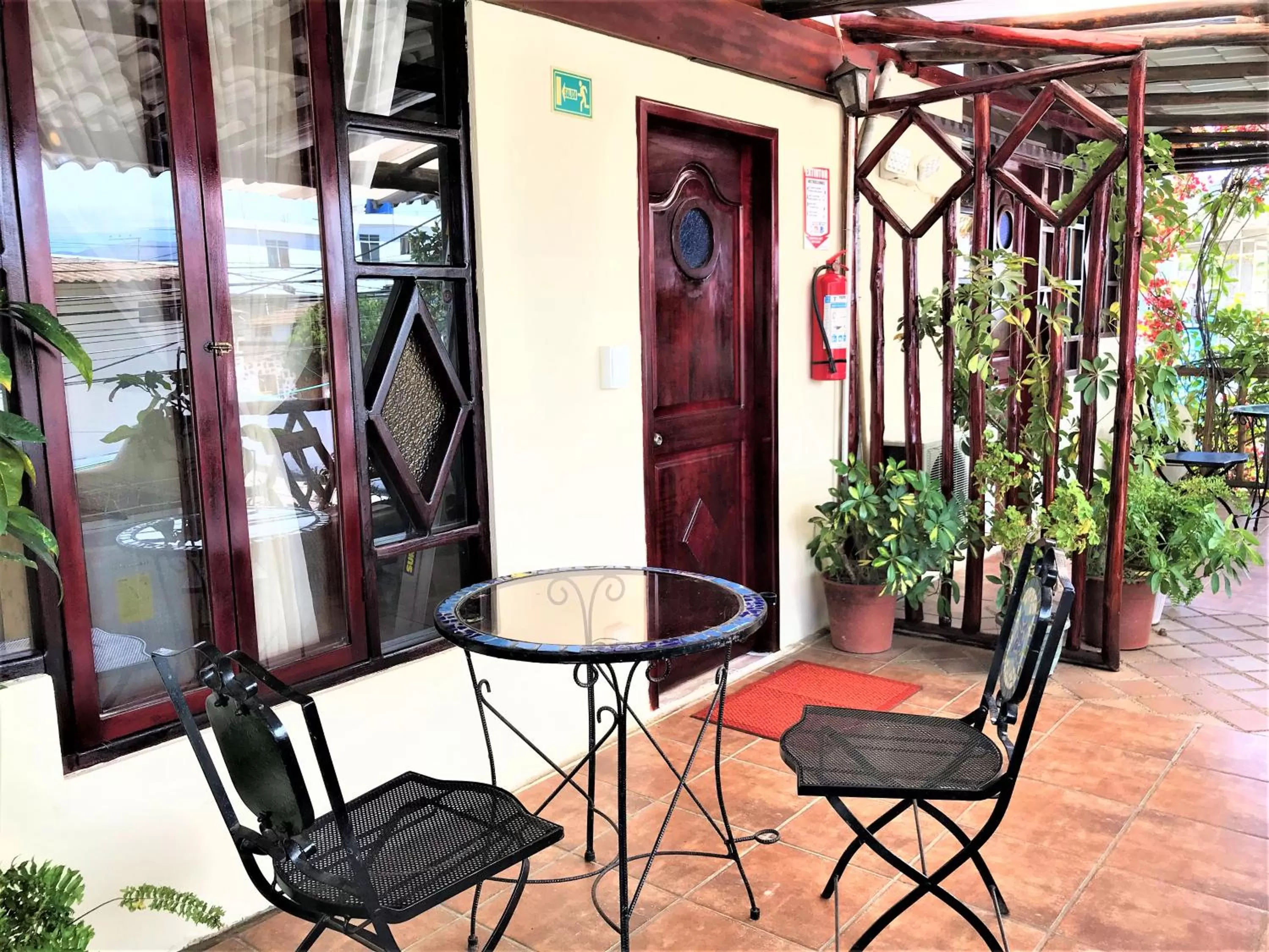 Balcony/Terrace in Casa del Lago Lodging House