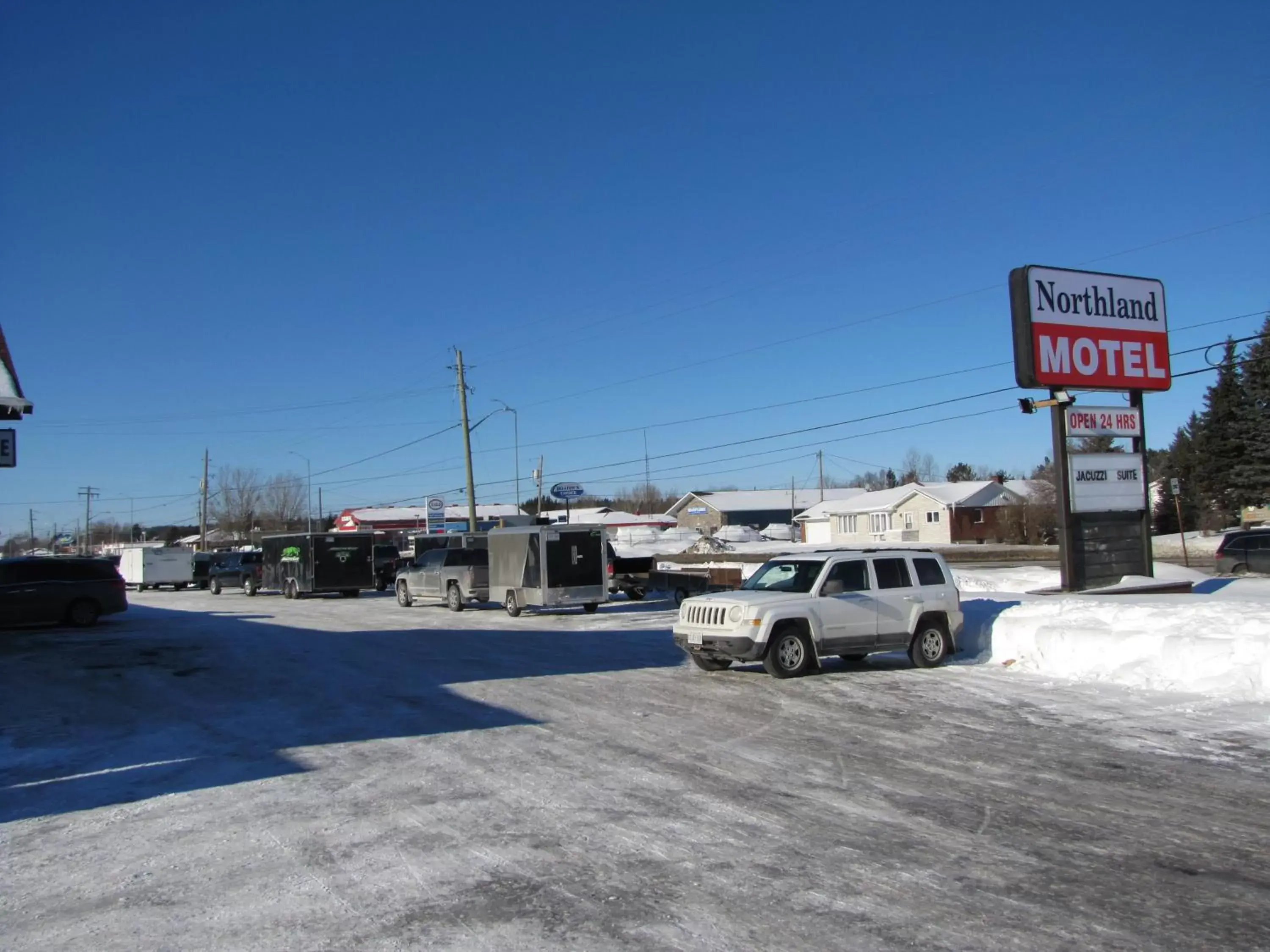 Winter in Northland Motel