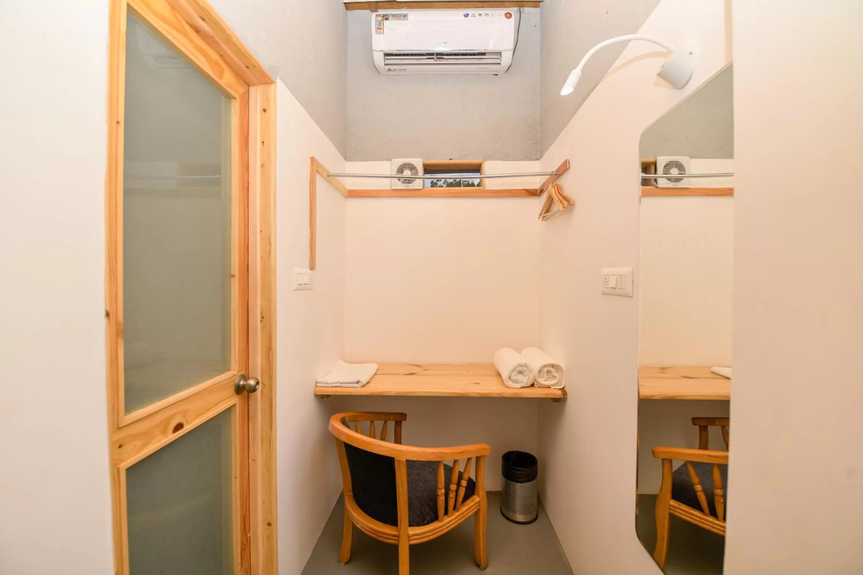 Seating area in Shine Residency