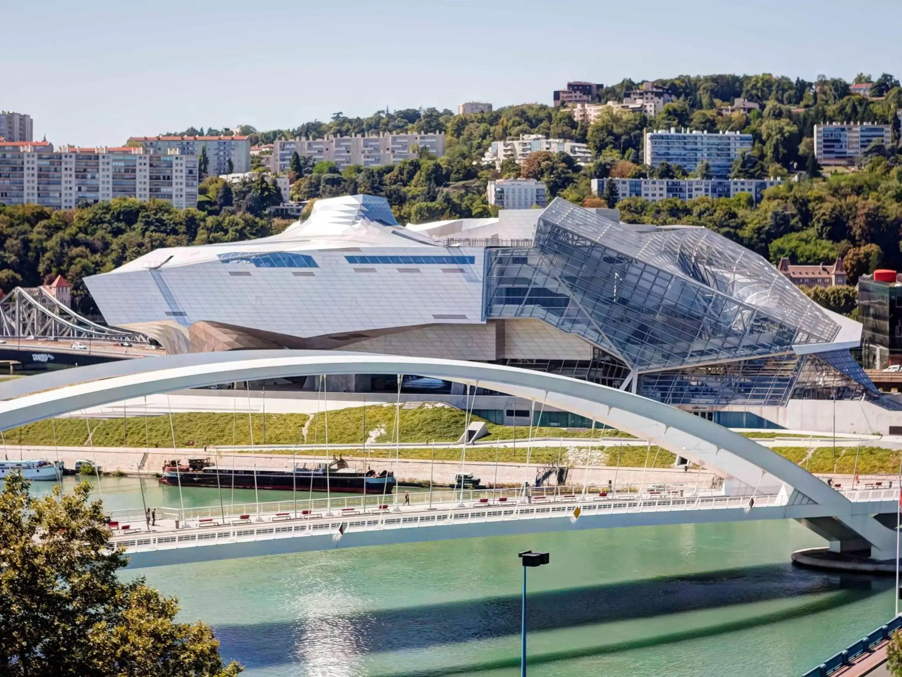 On site, Bird's-eye View in Novotel Lyon Gerland Musée des Confluences