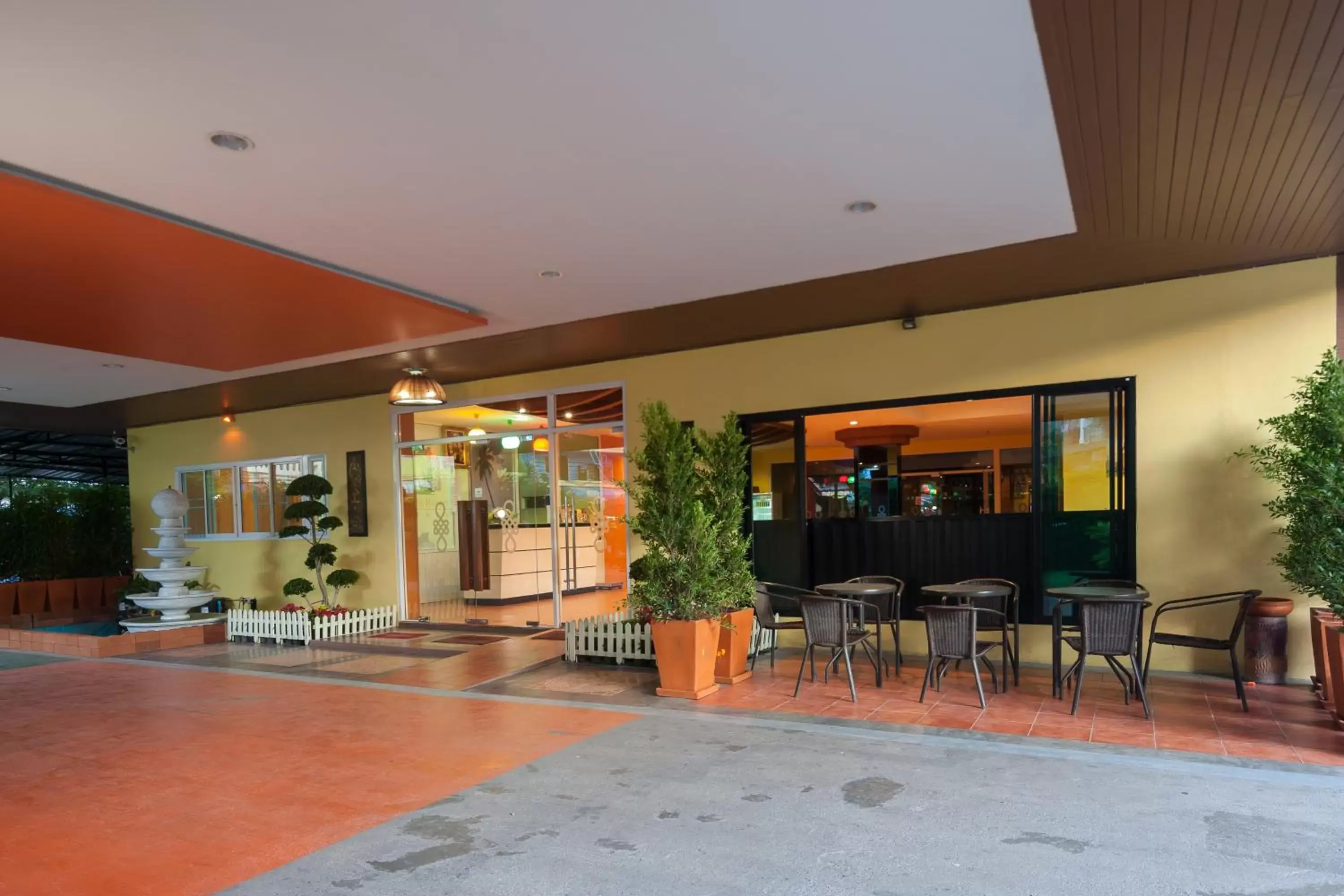 Facade/entrance in The Right Resort Facade/entrance in The Right Resort