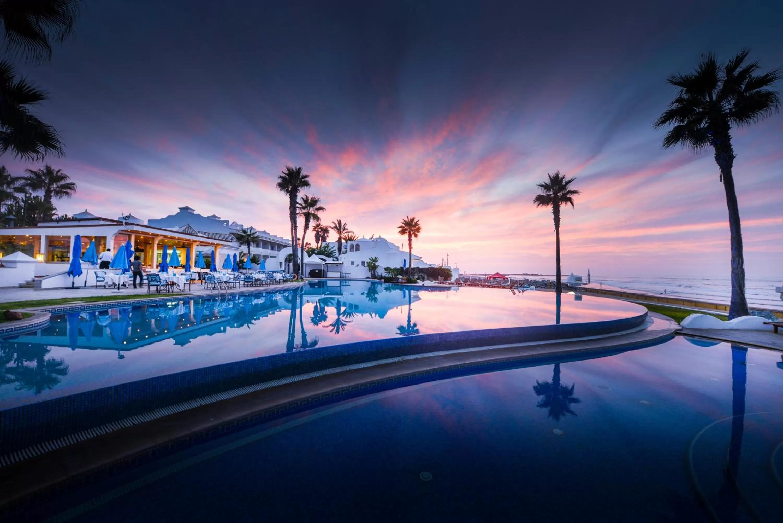 Swimming pool in L' Amphitrite Palace Beach Resort & Spa