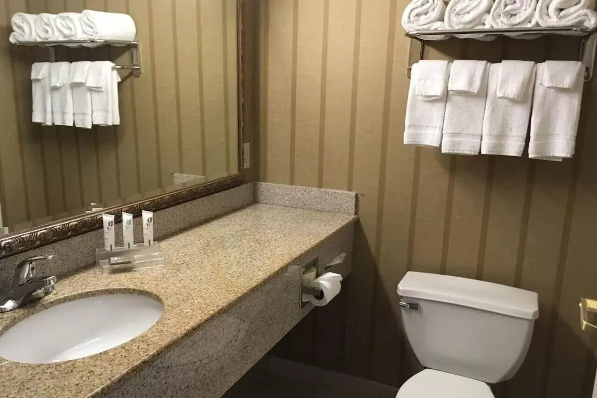 Toilet, Bathroom in Country Inn & Suites by Radisson, Potomac Mills Woodbridge, VA
