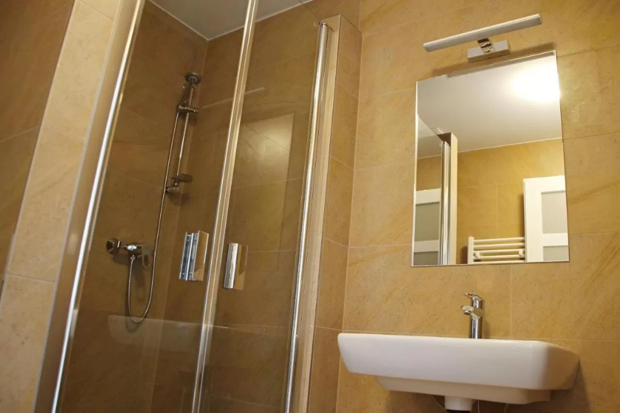 Shower in Penzion Panský dvůr Telč