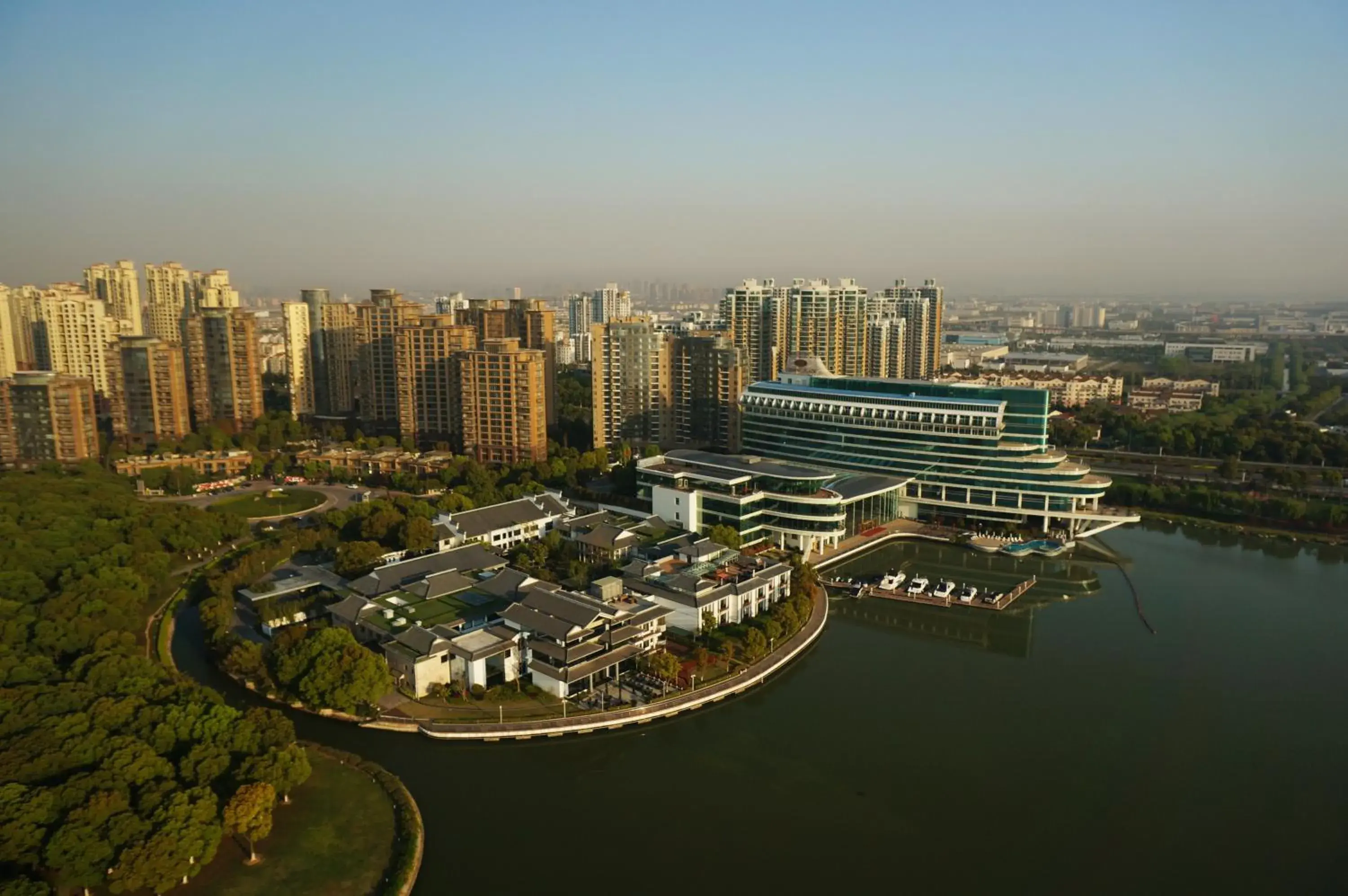 Bird's eye view, Bird's-eye View in Tonino Lamborghini Hotel Suzhou