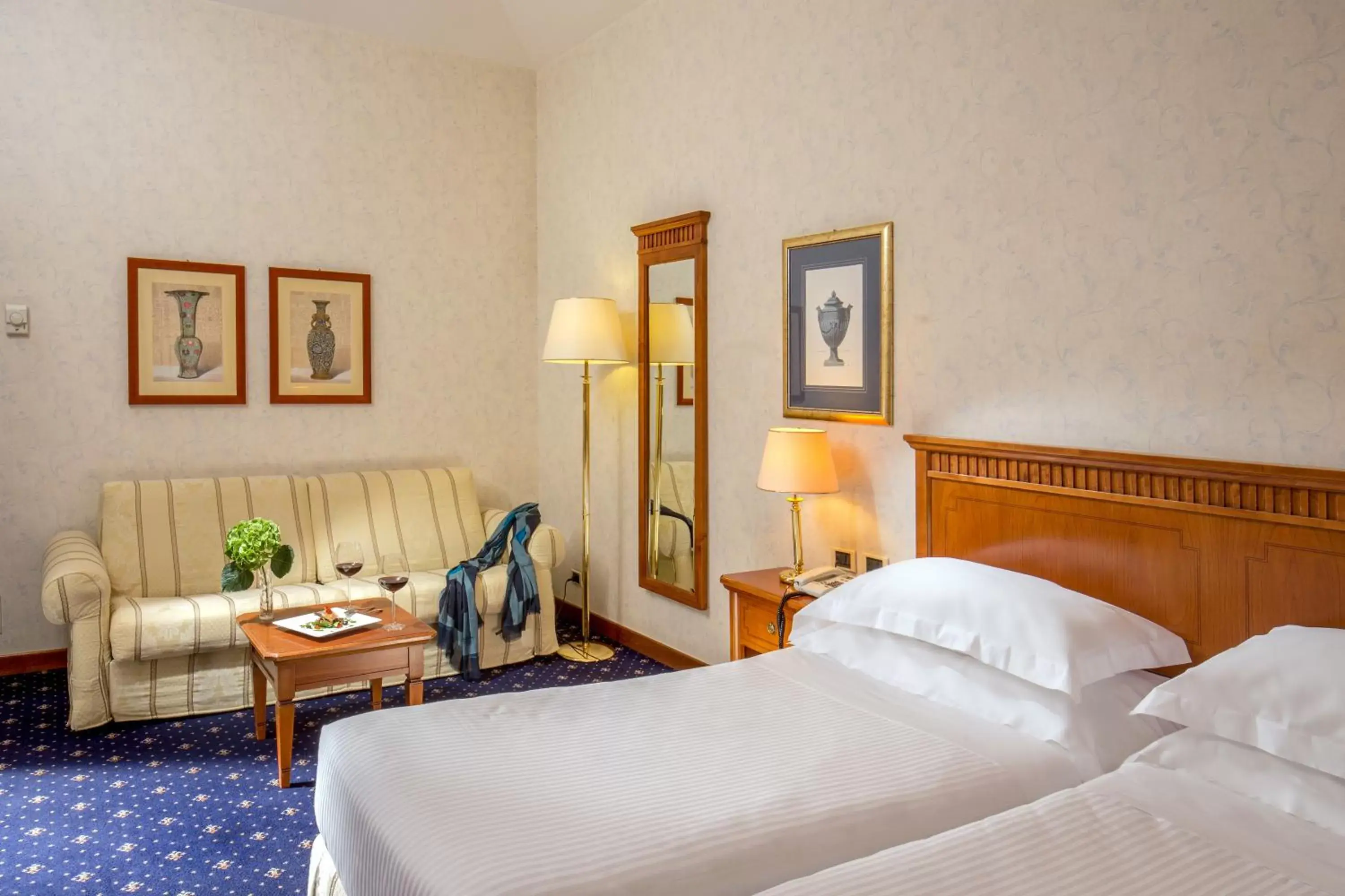 Bedroom, Bed in UNAWAY Hotel Empire Roma