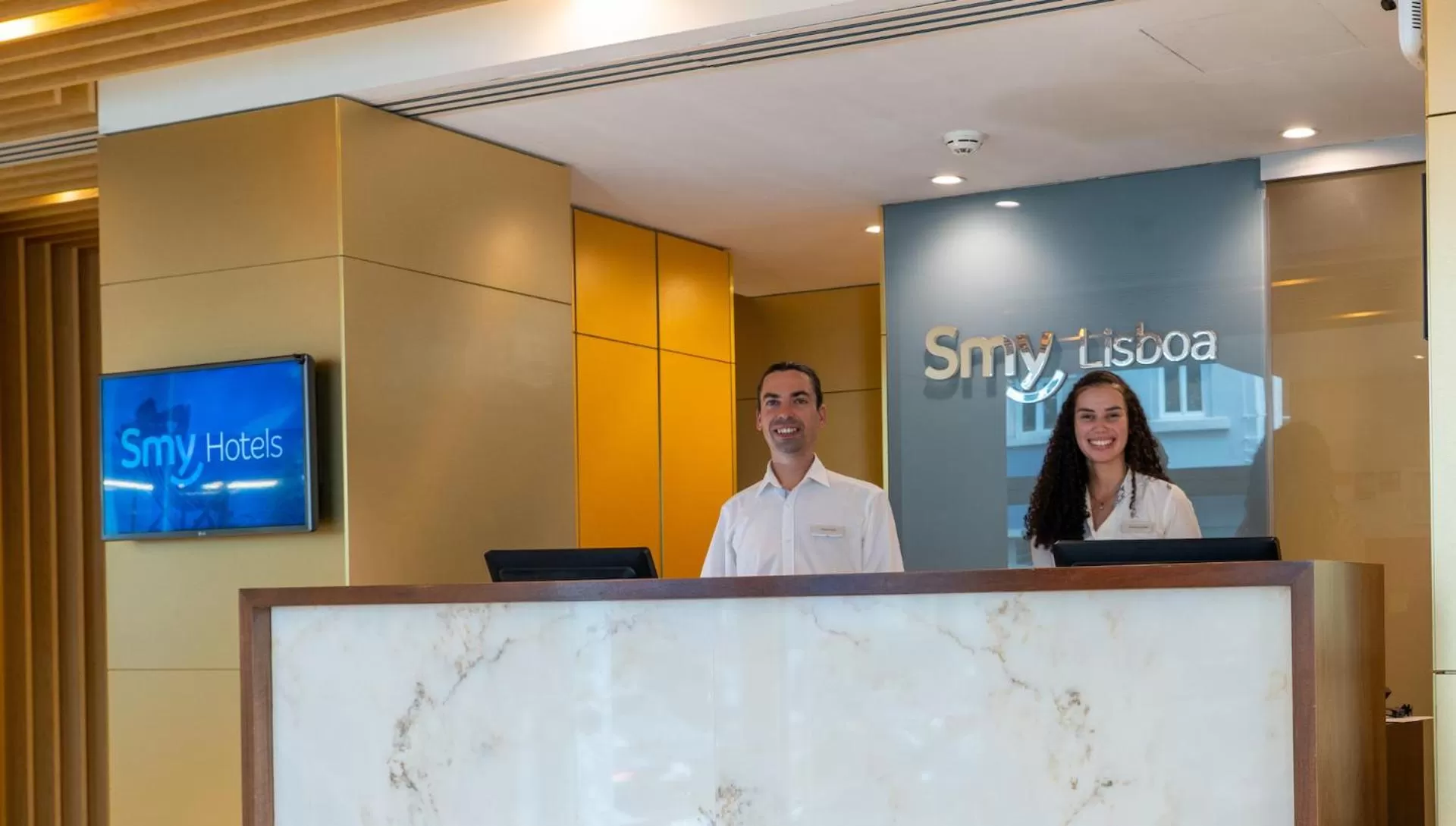 Lobby or reception in Smy Lisboa