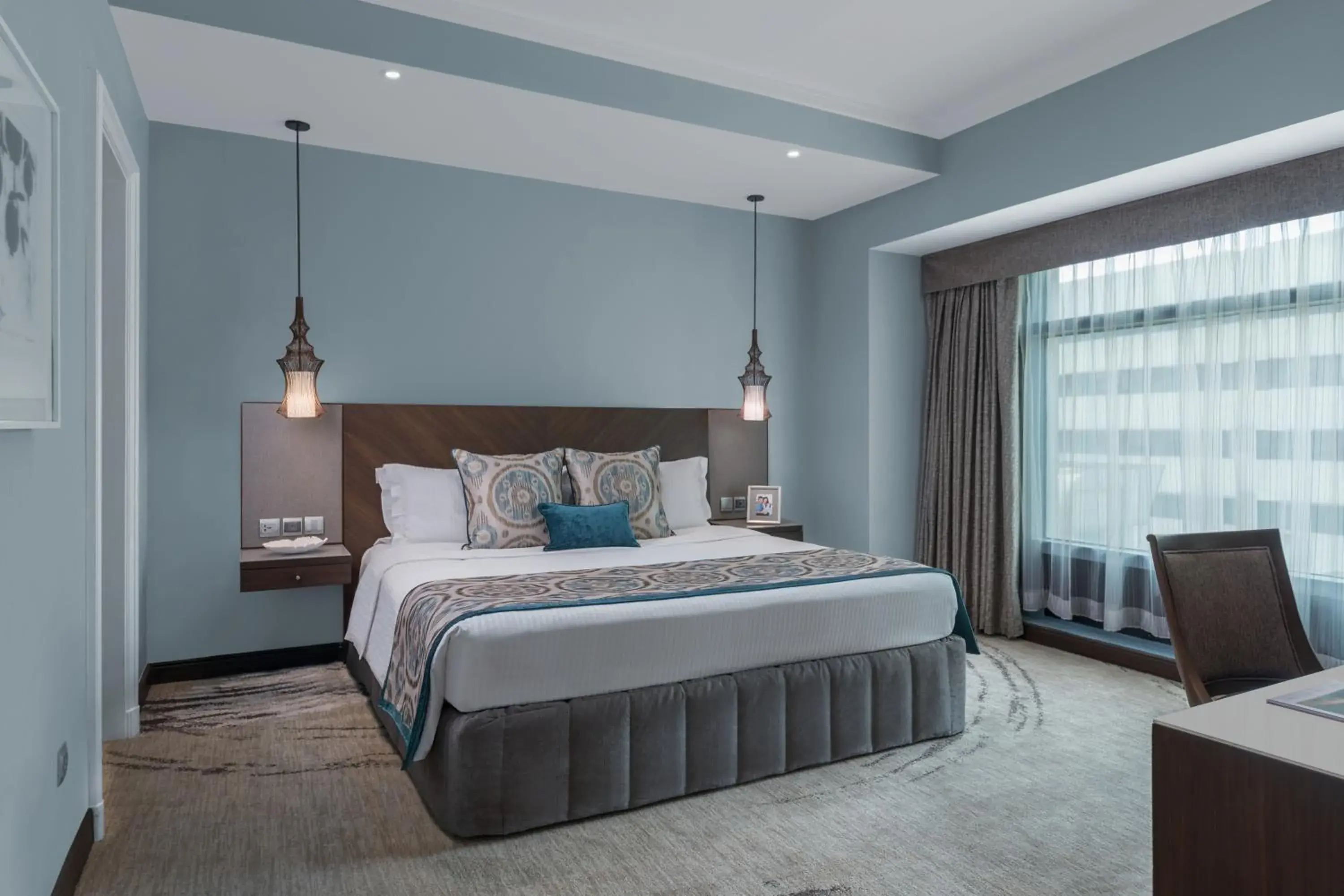 Bedroom, Bed in Ascott Makati