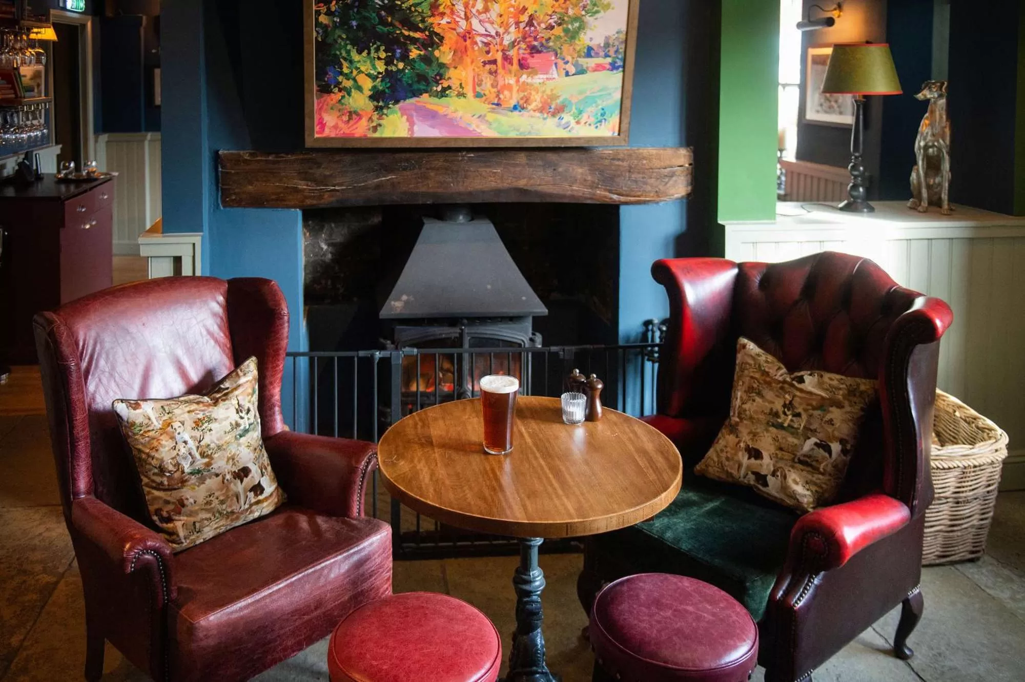 Lounge or bar in The Carnarvon Arms
