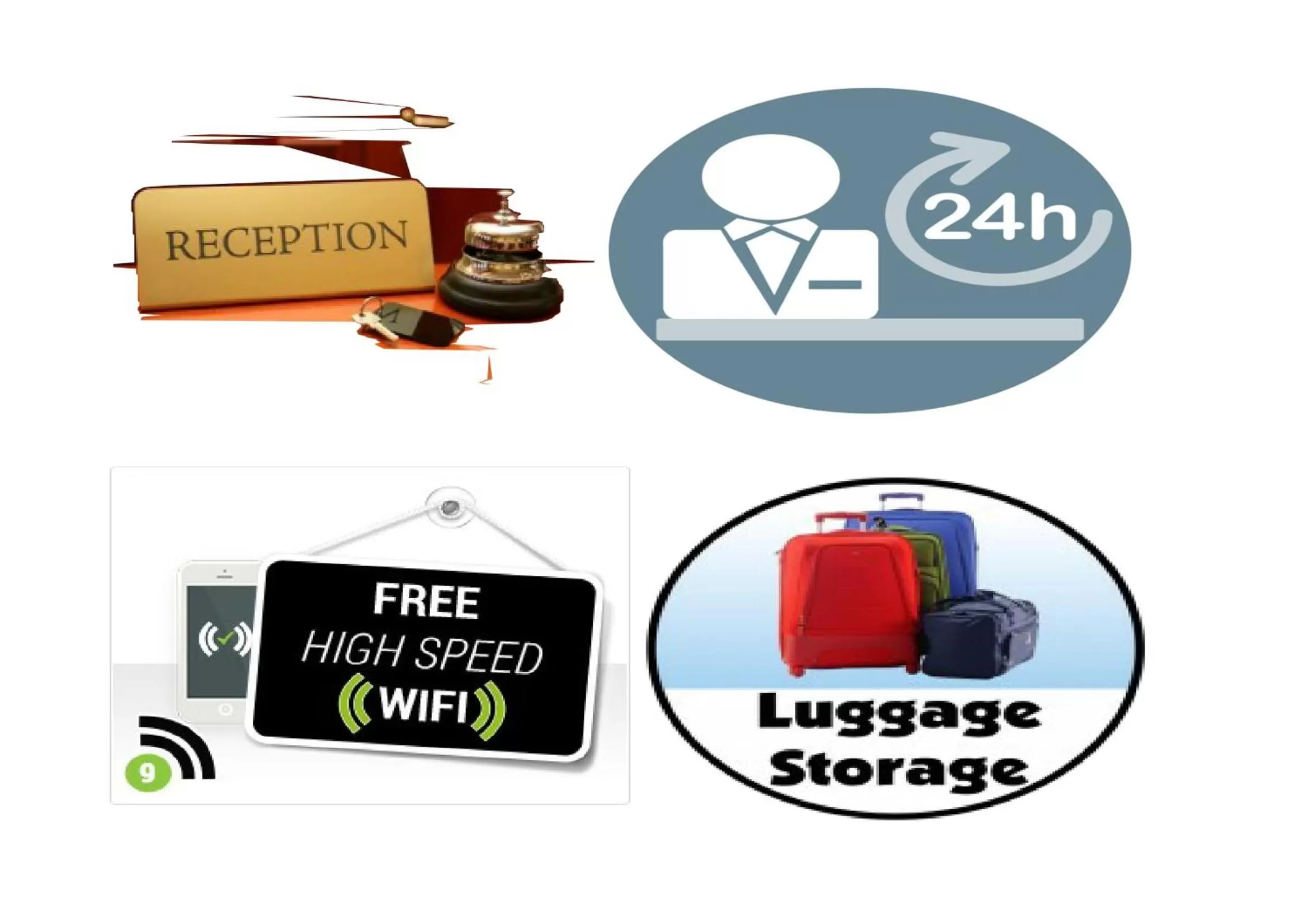 Area and facilities in Hotel Orlanda