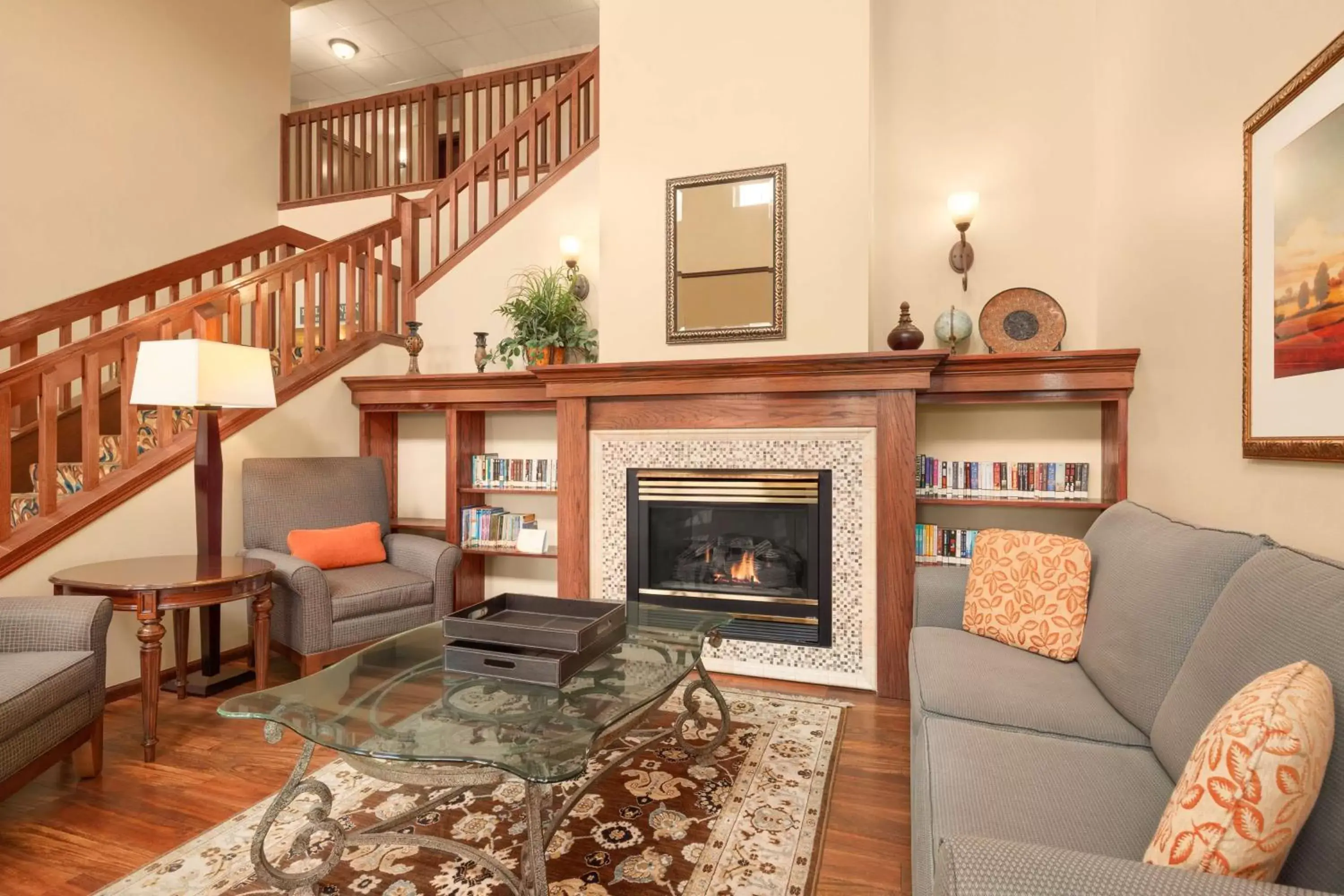 Lobby or reception, Seating Area in Country Inn & Suites by Radisson, Sioux Falls, SD