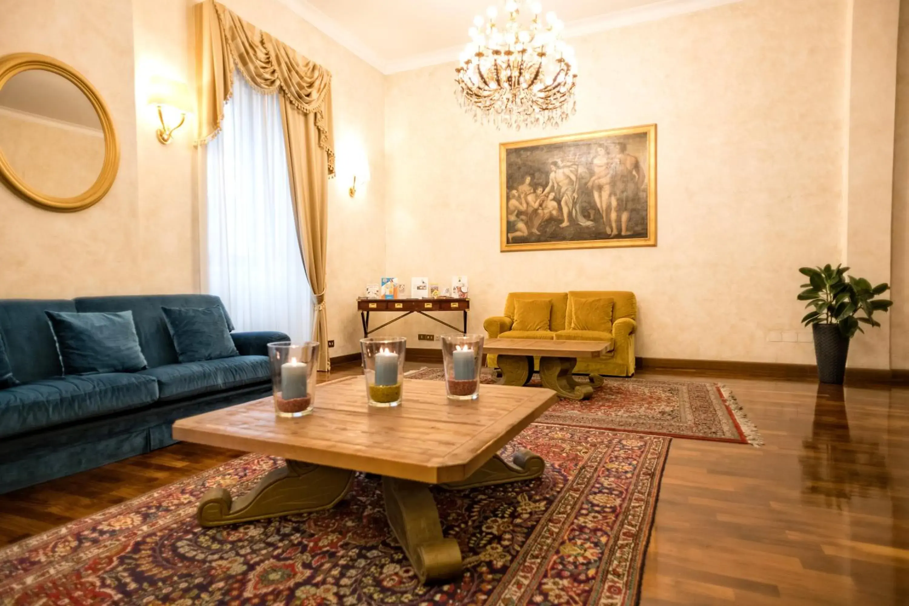 Lobby or reception, Seating Area in Grand Hotel Italia