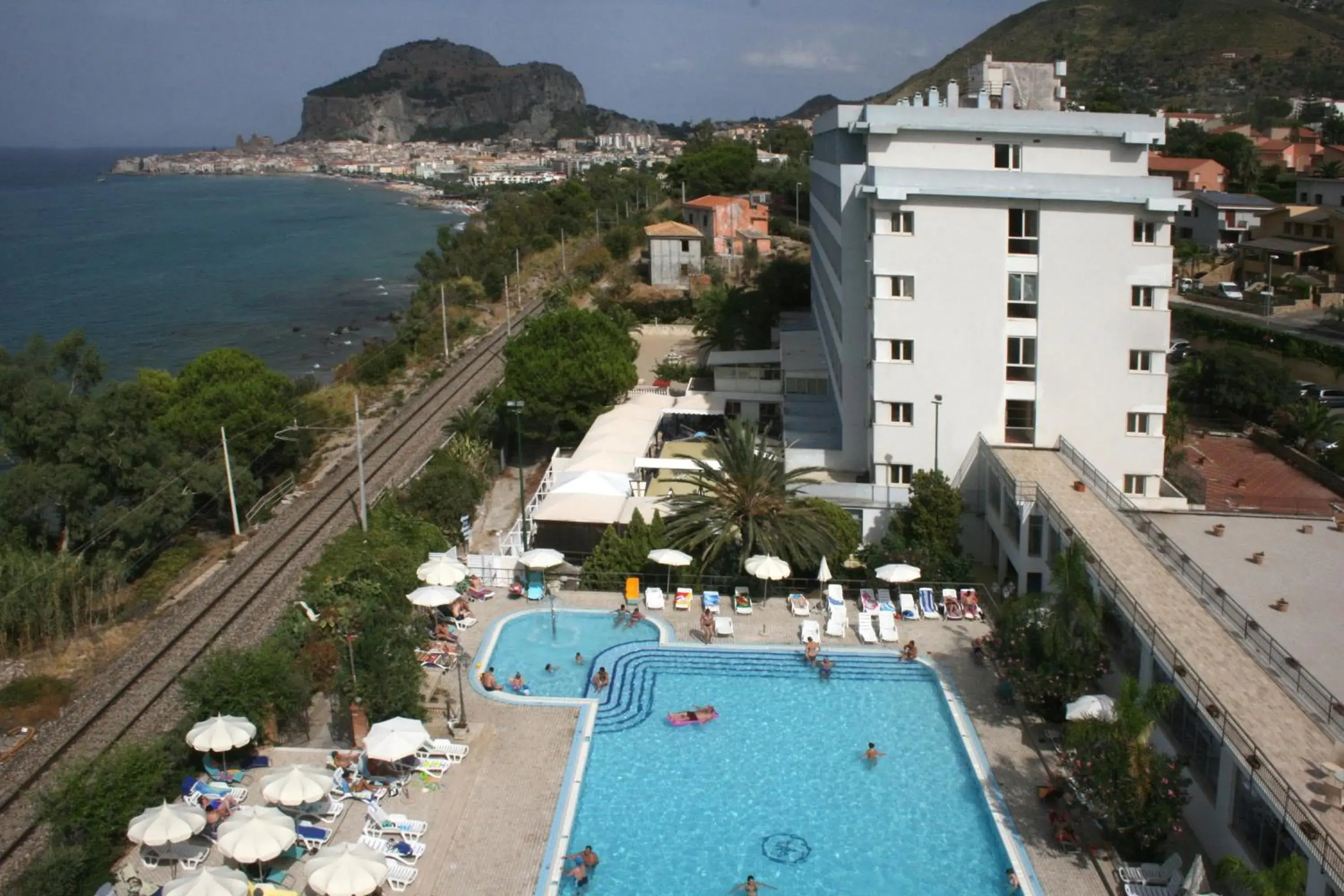 Bird's eye view, Pool View in Hotel Santa Lucia Le Sabbie d'Oro