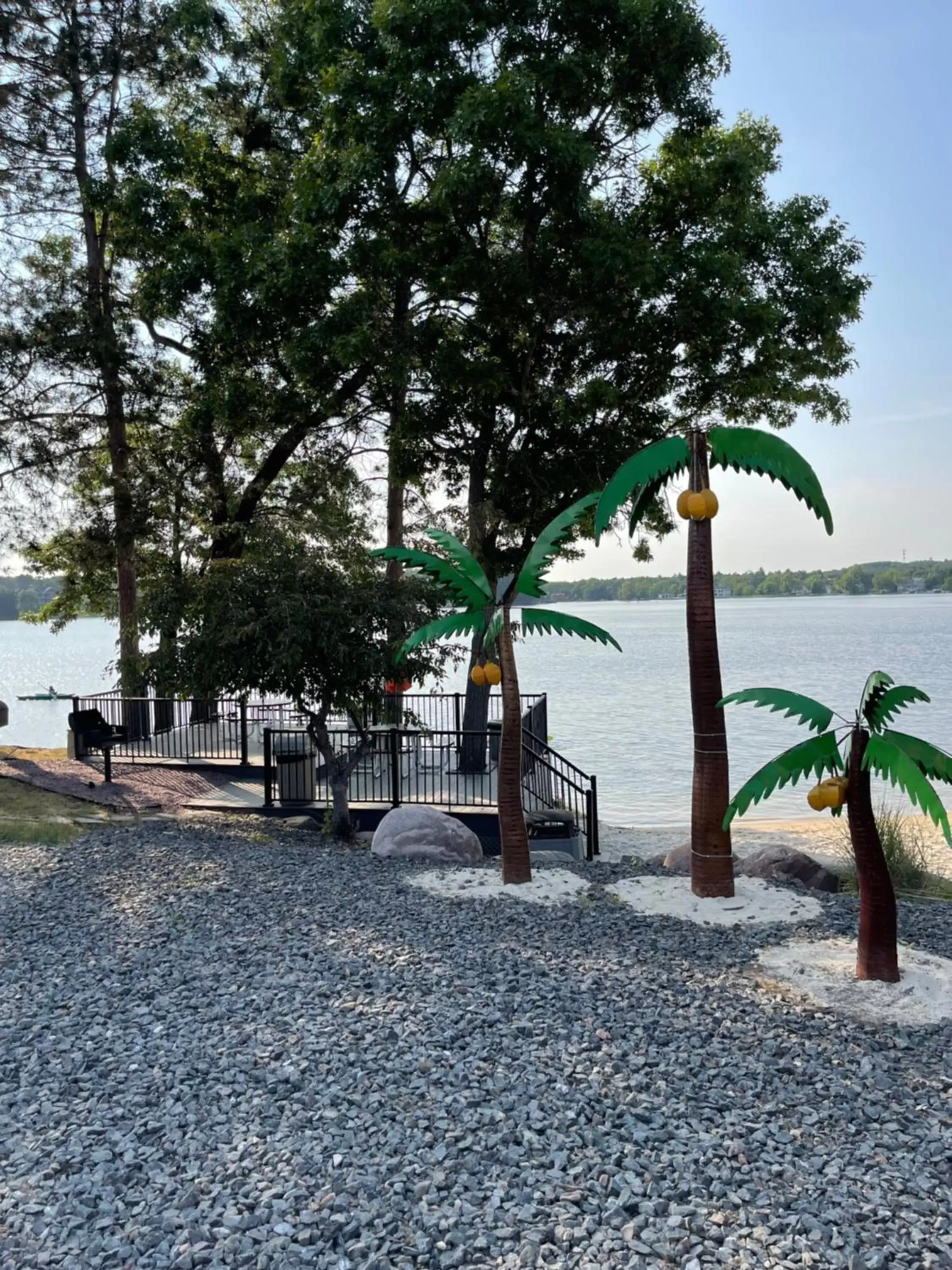 Summer, Beach in Caribbean Club Resort