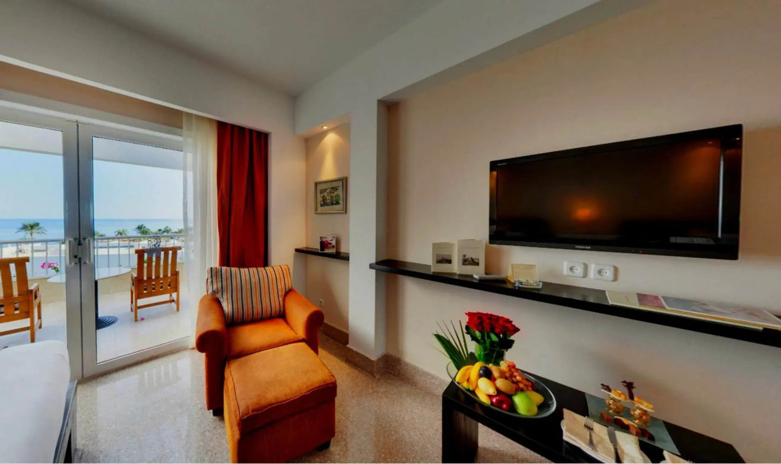 TV and multimedia, TV/Entertainment Center in Royal Monte Carlo Sharm Villas & Suites