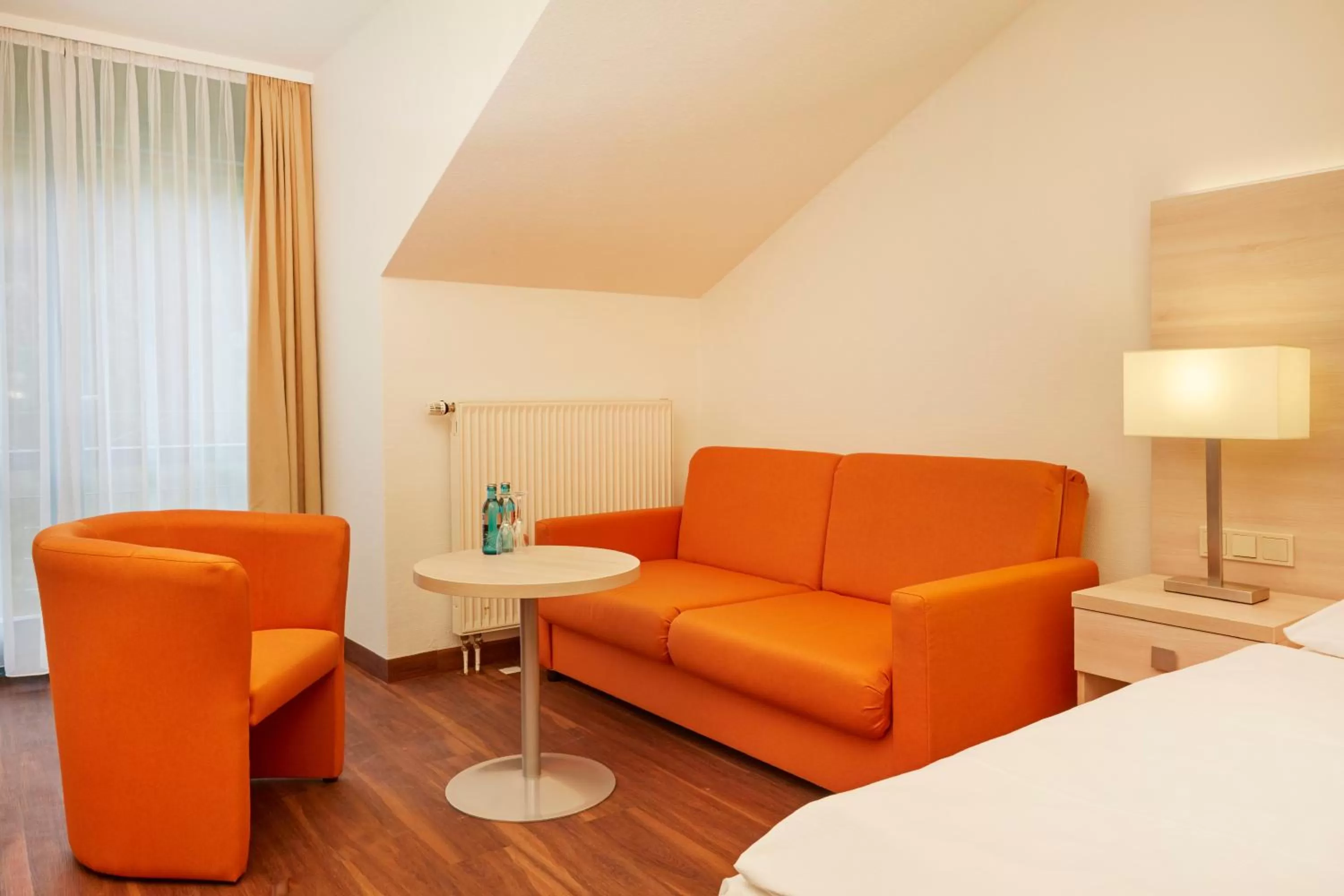 Decorative detail, Bed in H+ Hotel Limes Thermen Aalen