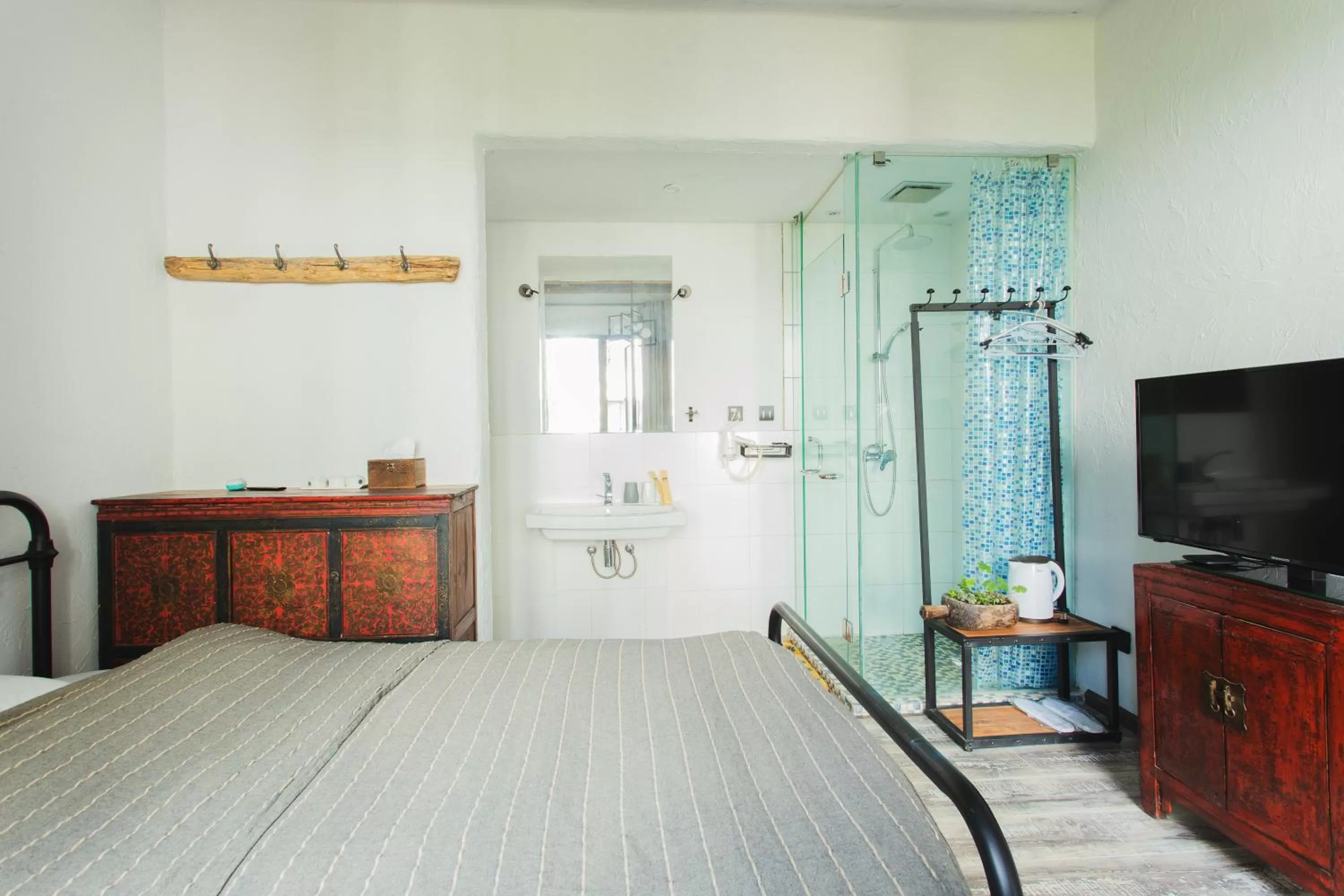 Decorative detail, Bed in Hidden Hotel