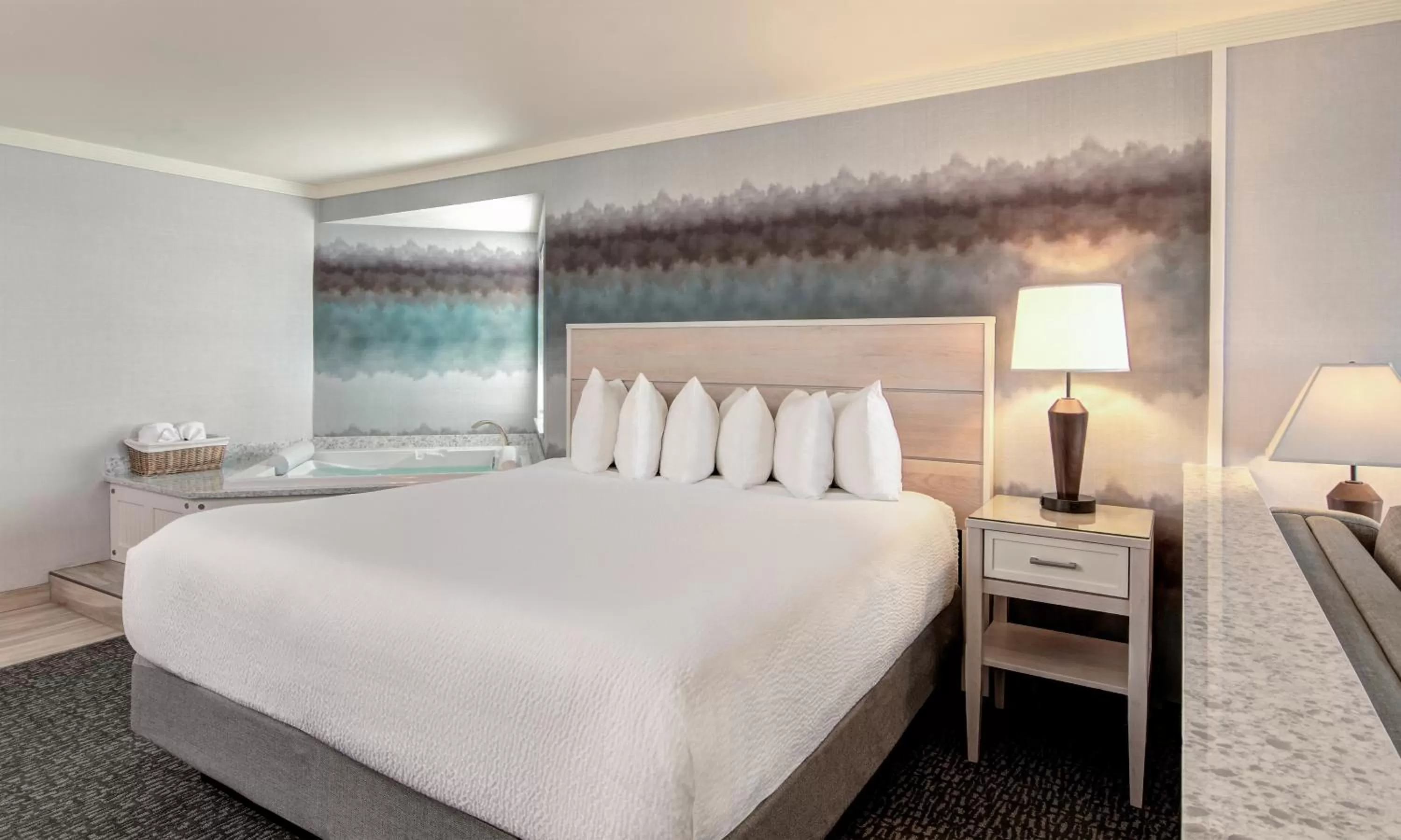 Bedroom, Bed in Hallmark Resort - Newport