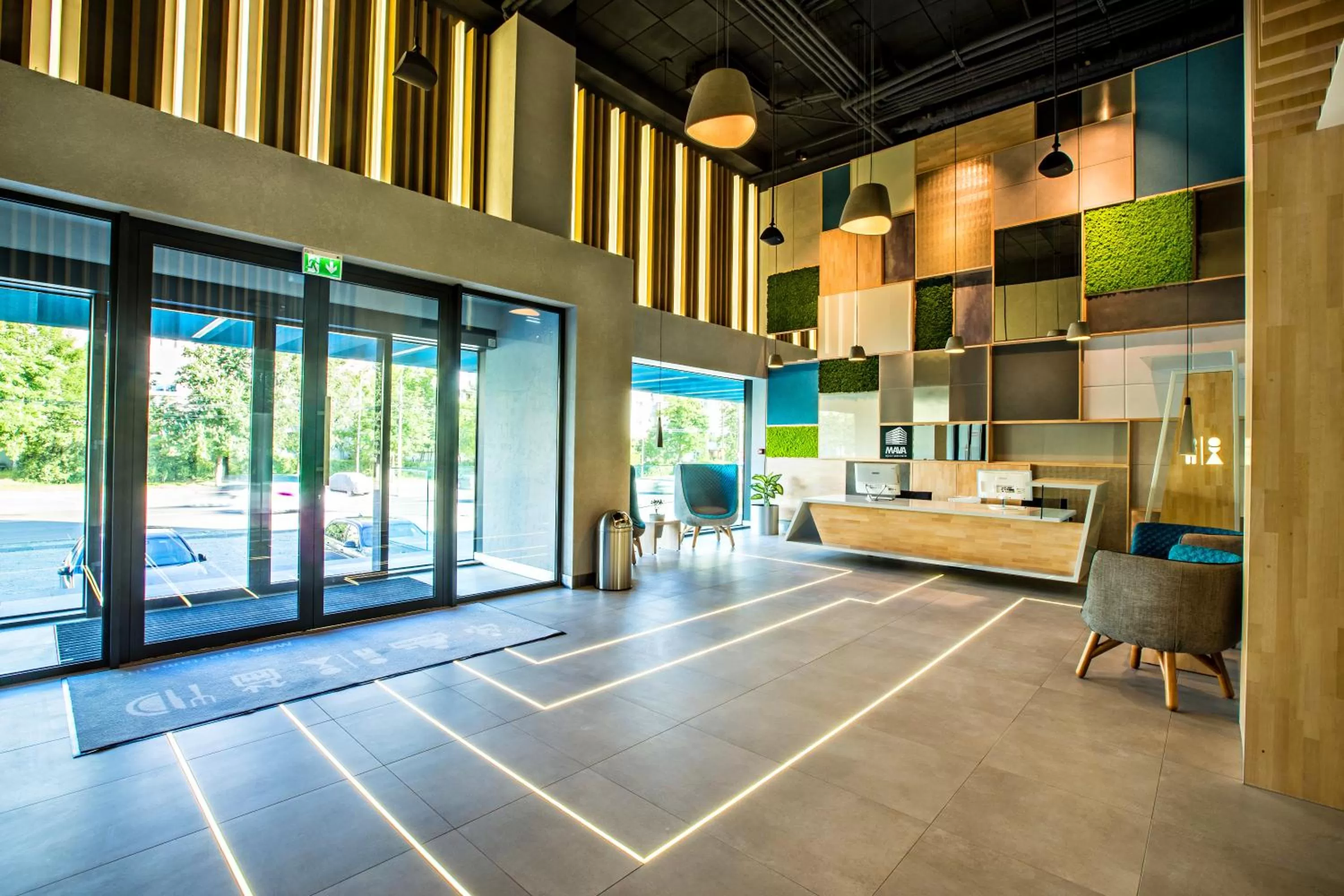 Lobby or reception in Mava Apartamente