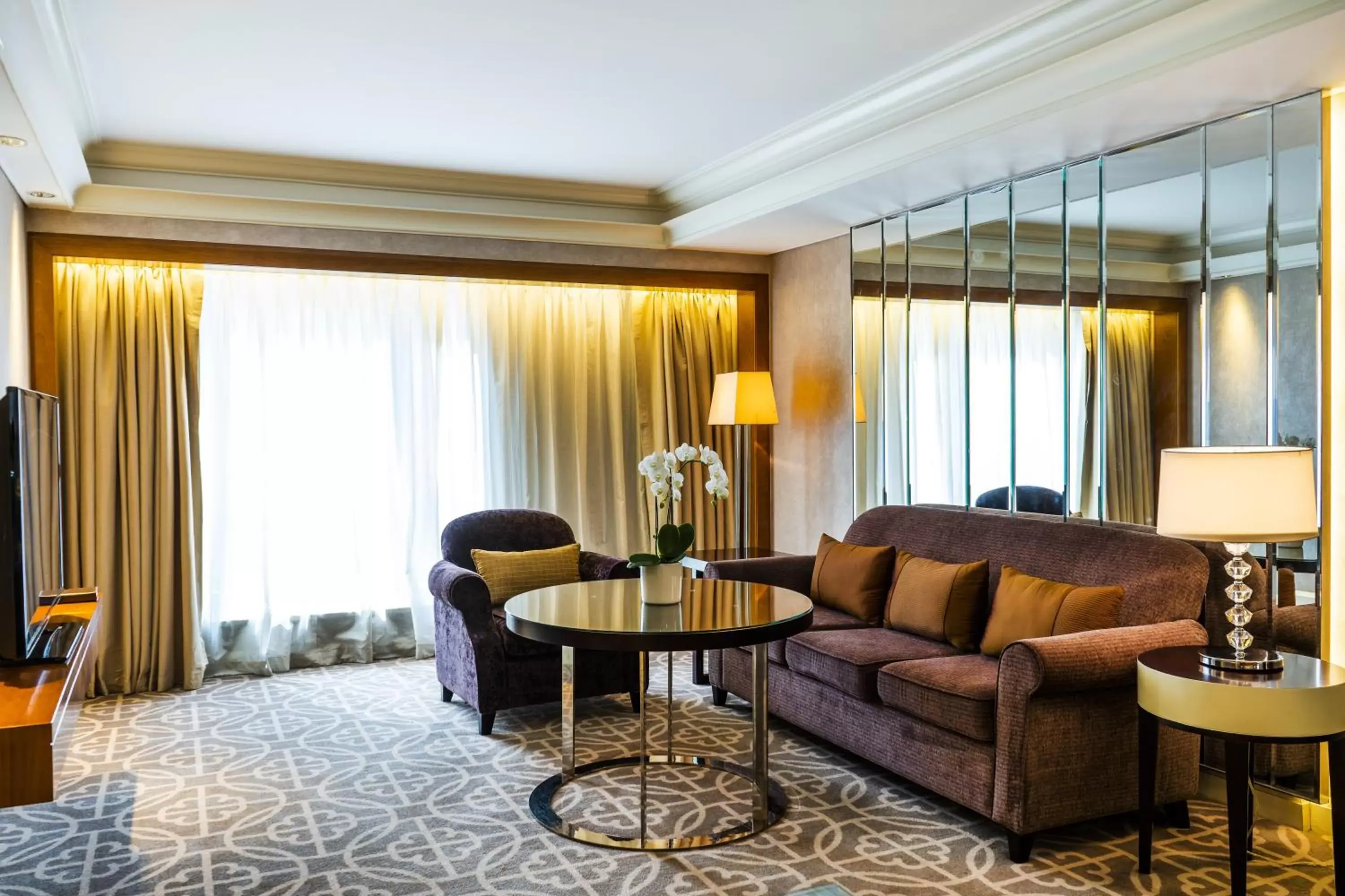 Living room, Seating Area in Grand Hyatt Beijing