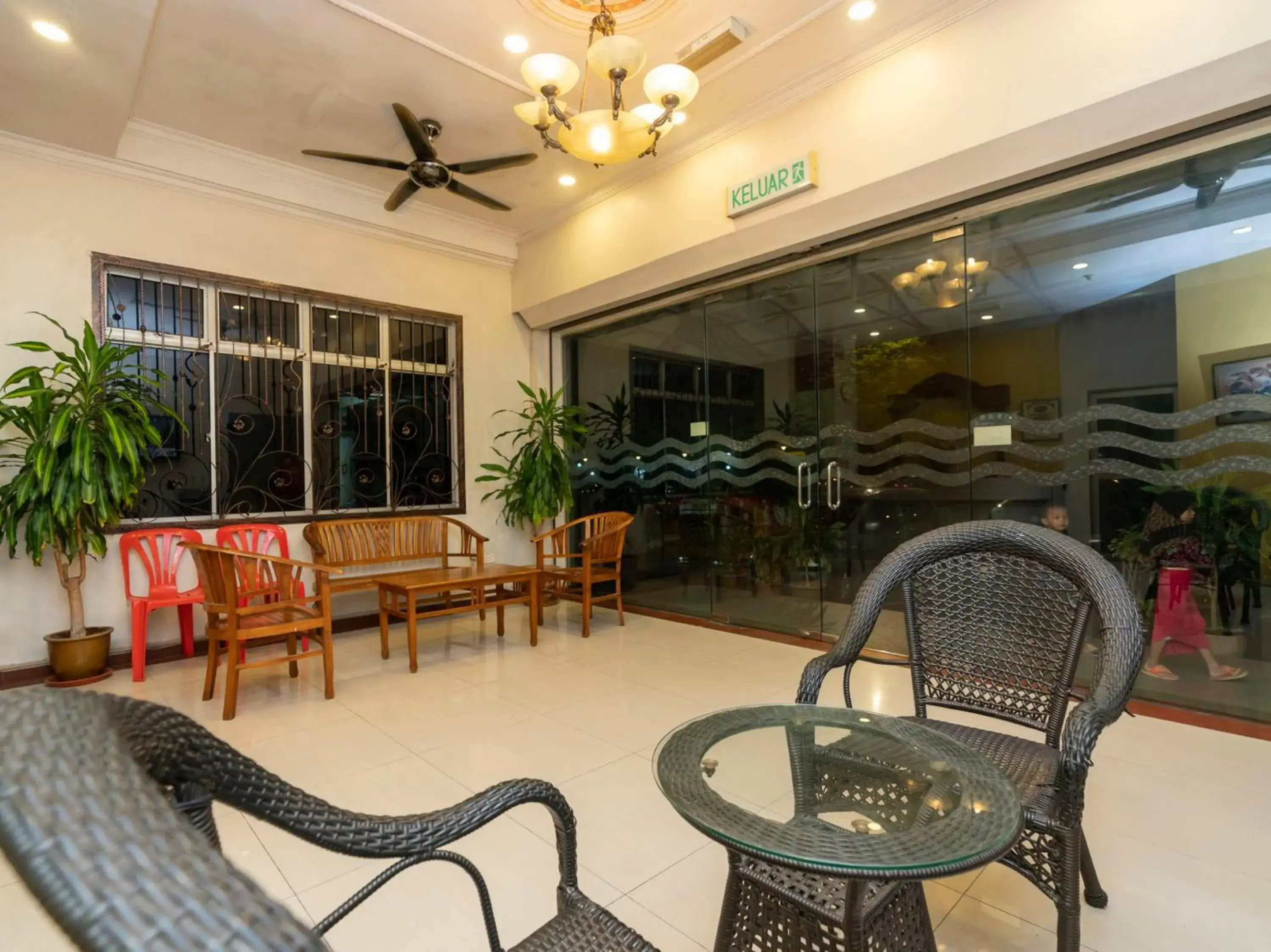 Lobby or reception, Seating Area in Fully Hotel Desa Tebrau
