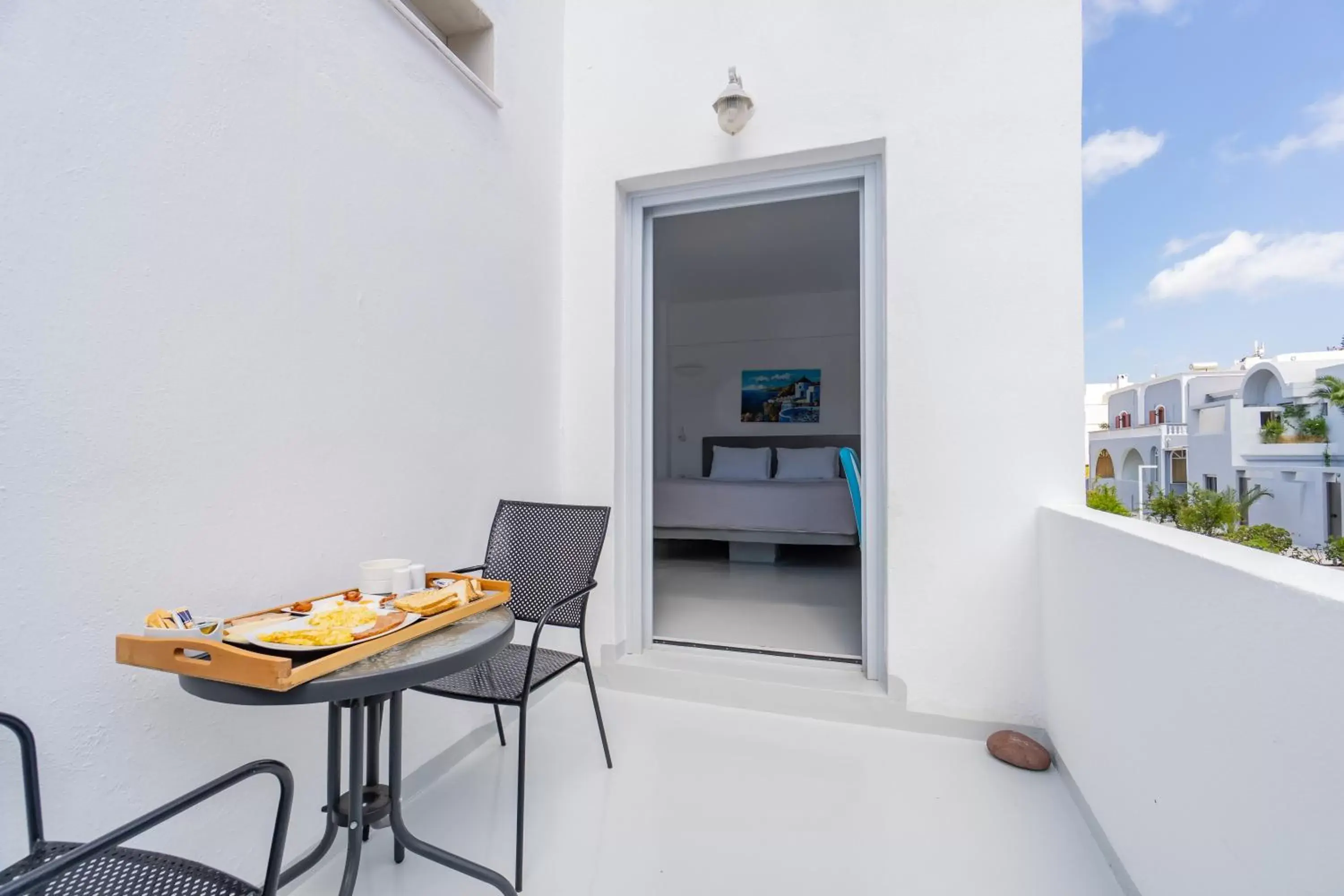 Balcony/Terrace in Central Fira Suites