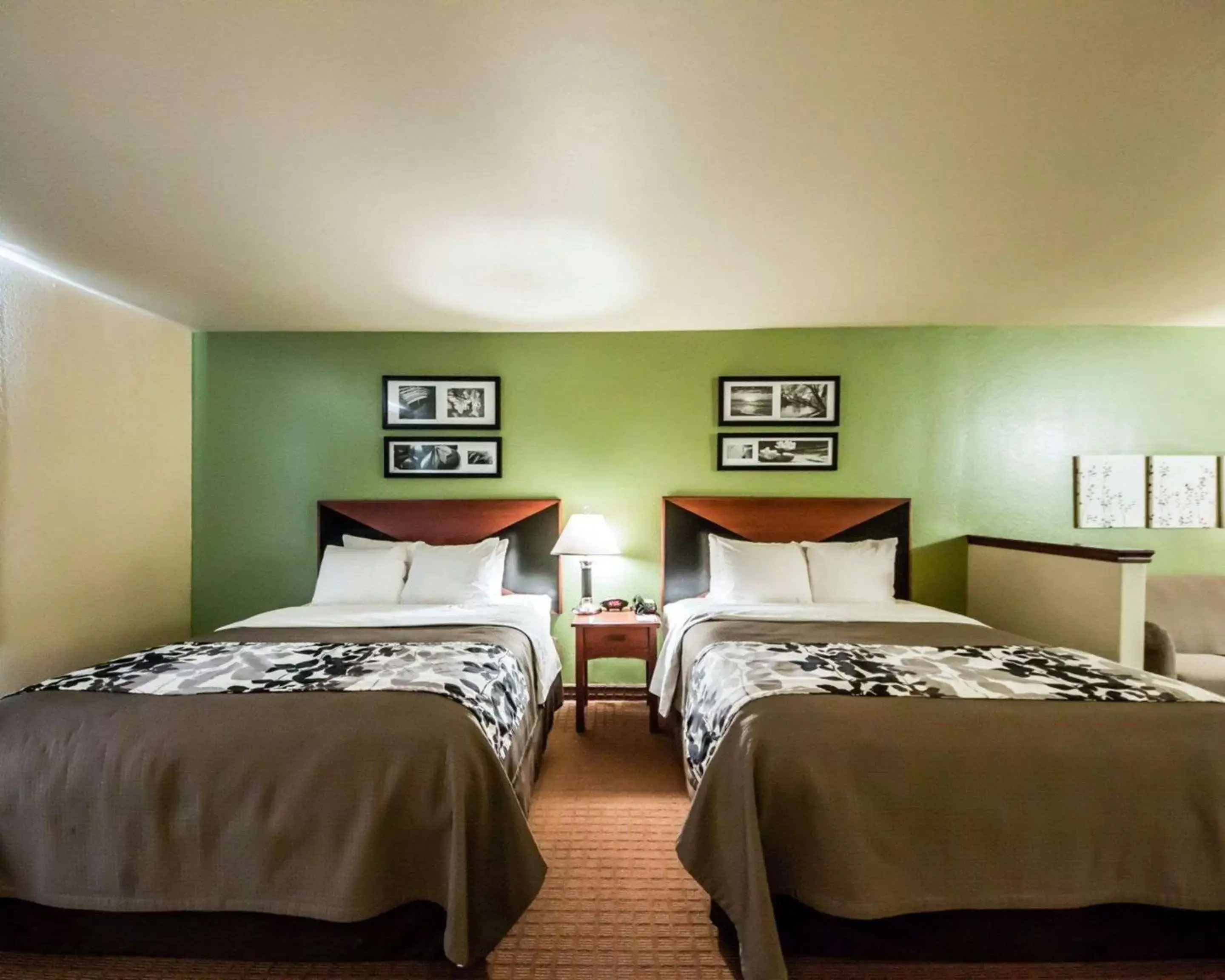 Photo of the whole room, Bed in Sleep Inn and Suites Shamrock