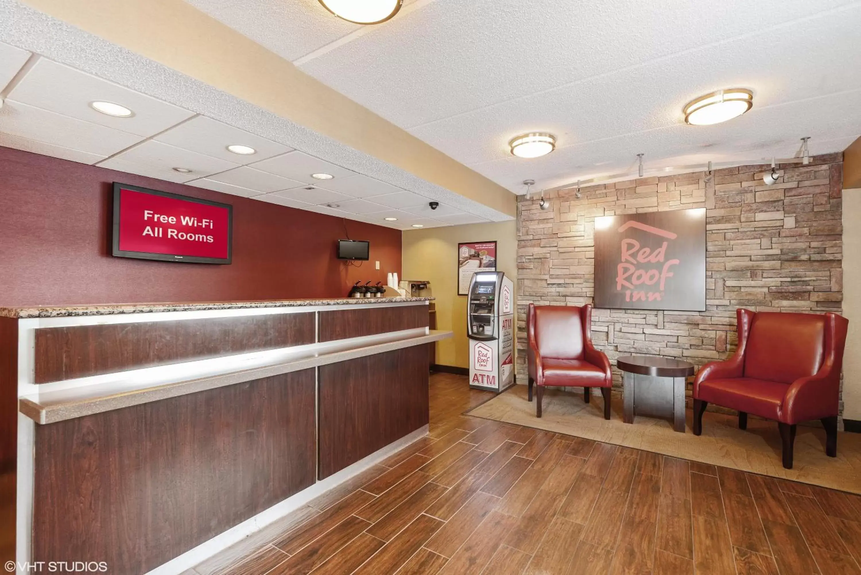 Lobby or reception, Lobby/Reception in Red Roof Inn Tampa Fairgrounds - Casino