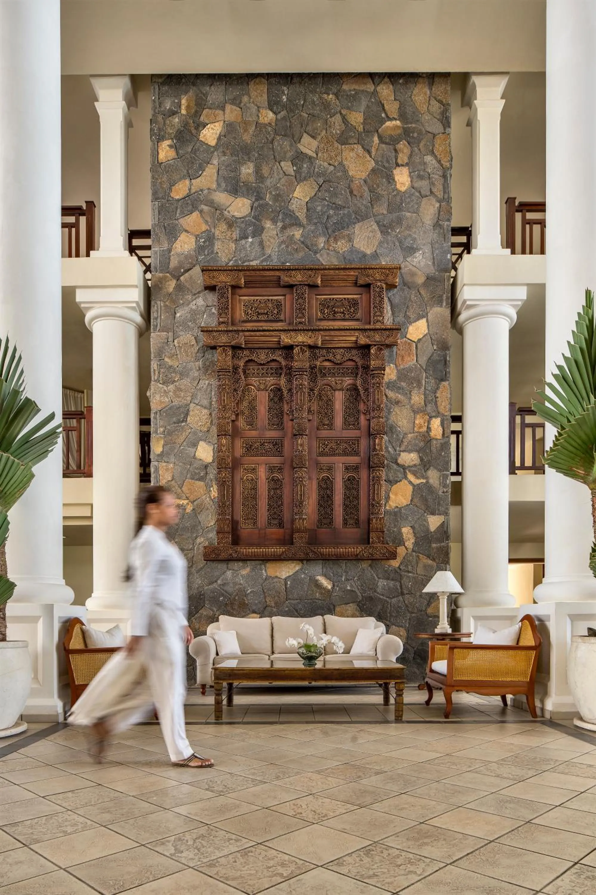 Lobby or reception in The Residence Mauritius