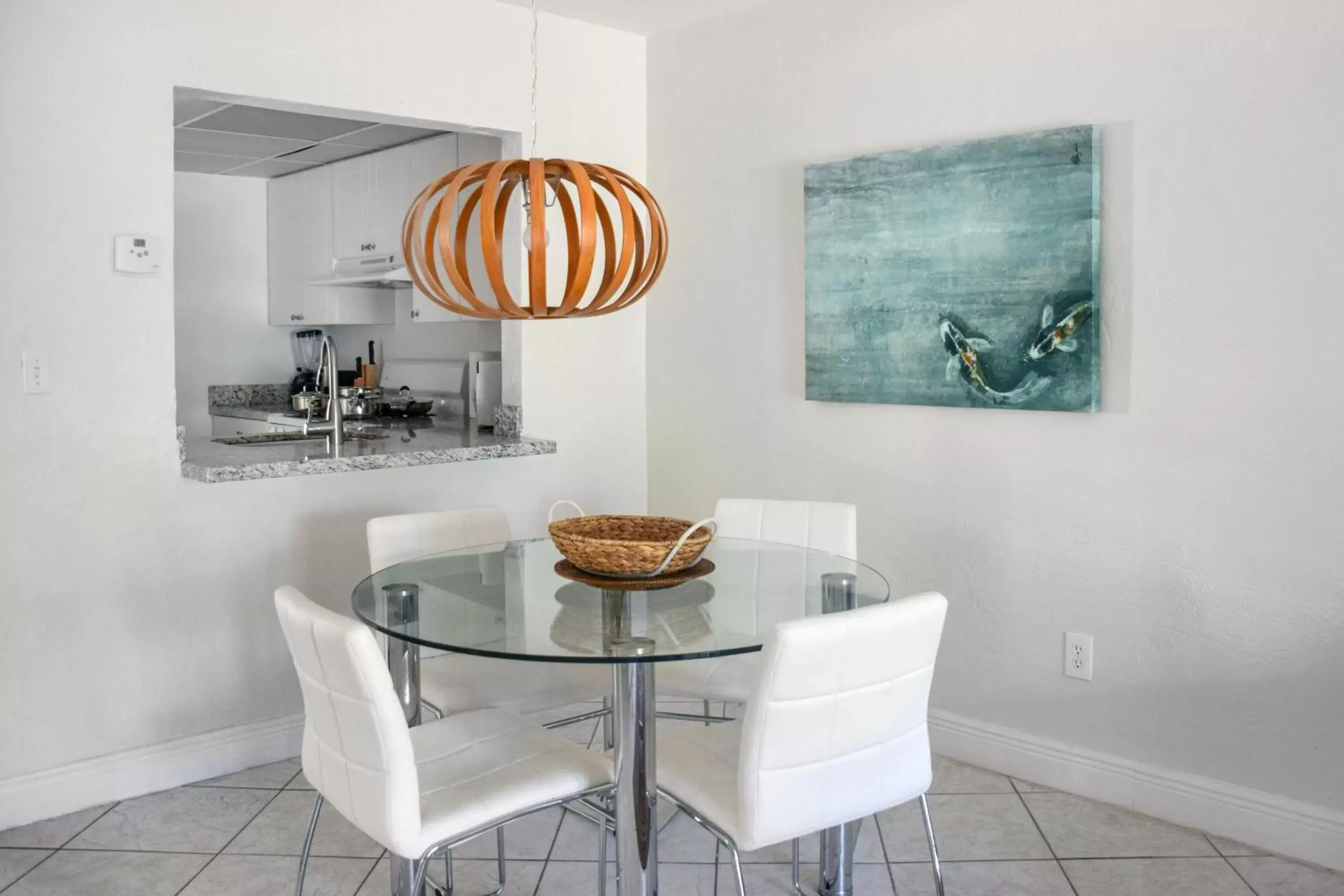 Dining Area in Coral Reef at Key Biscayne