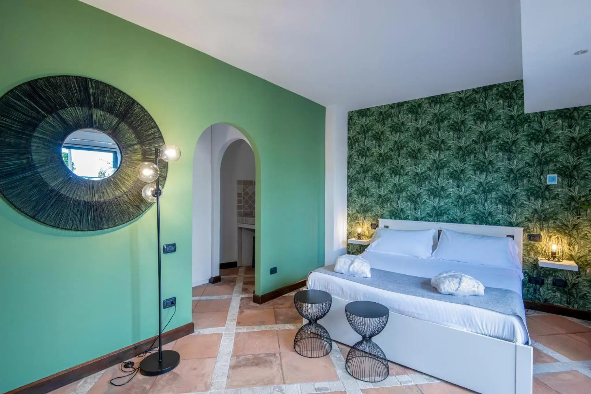 Bedroom in La Locanda Del Pontefice - Luxury Country House