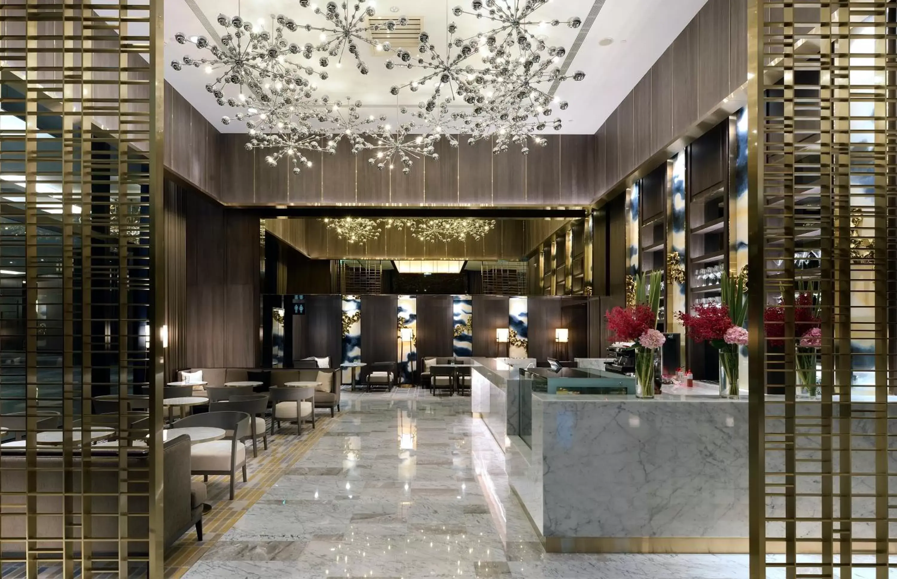 Lounge or bar, Lobby/Reception in Caesar Park Hotel Banqiao