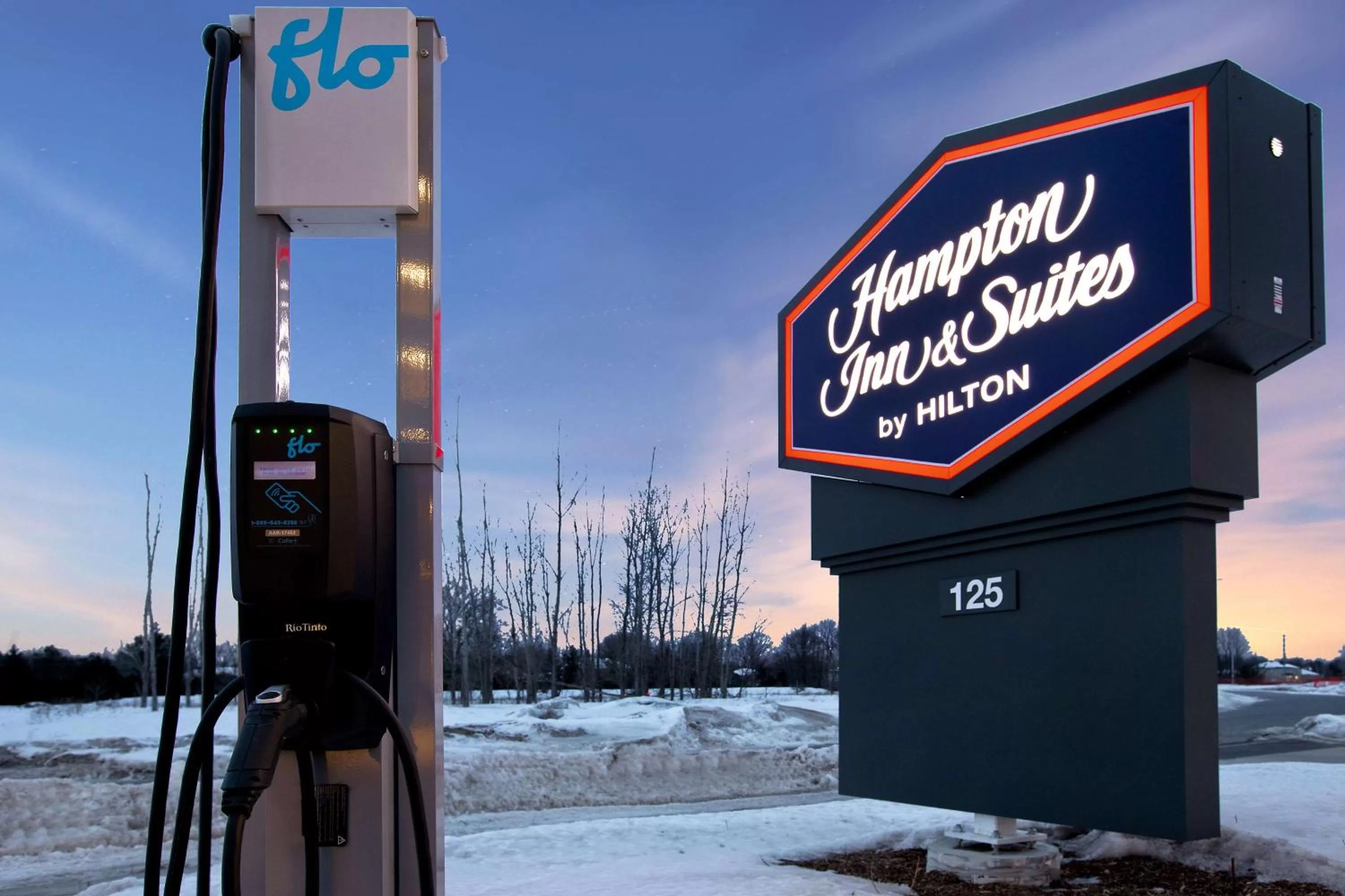 Property building in Hampton Inn & Suites Ottawa West, Ontario, Canada