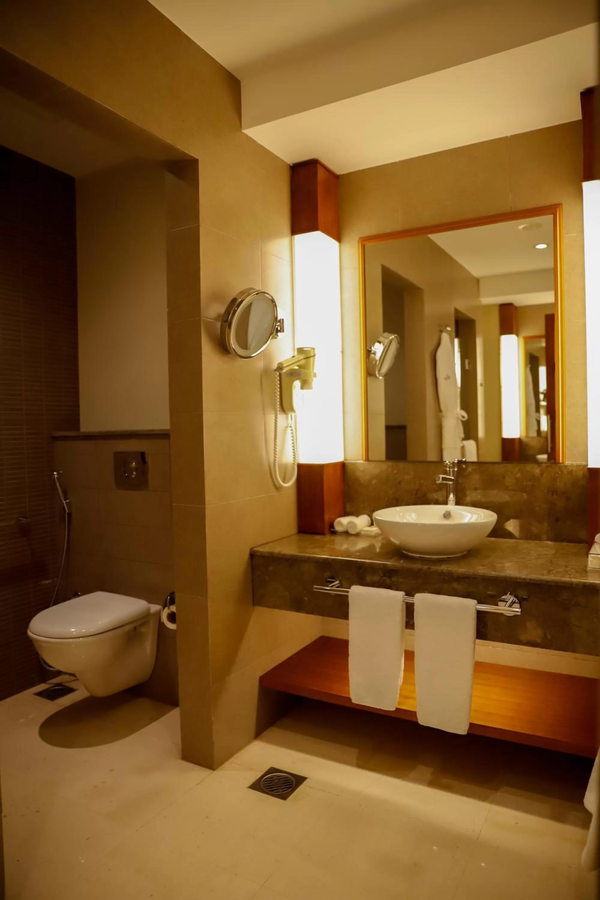 Bathroom in Crowne Plaza Sohar by IHG
