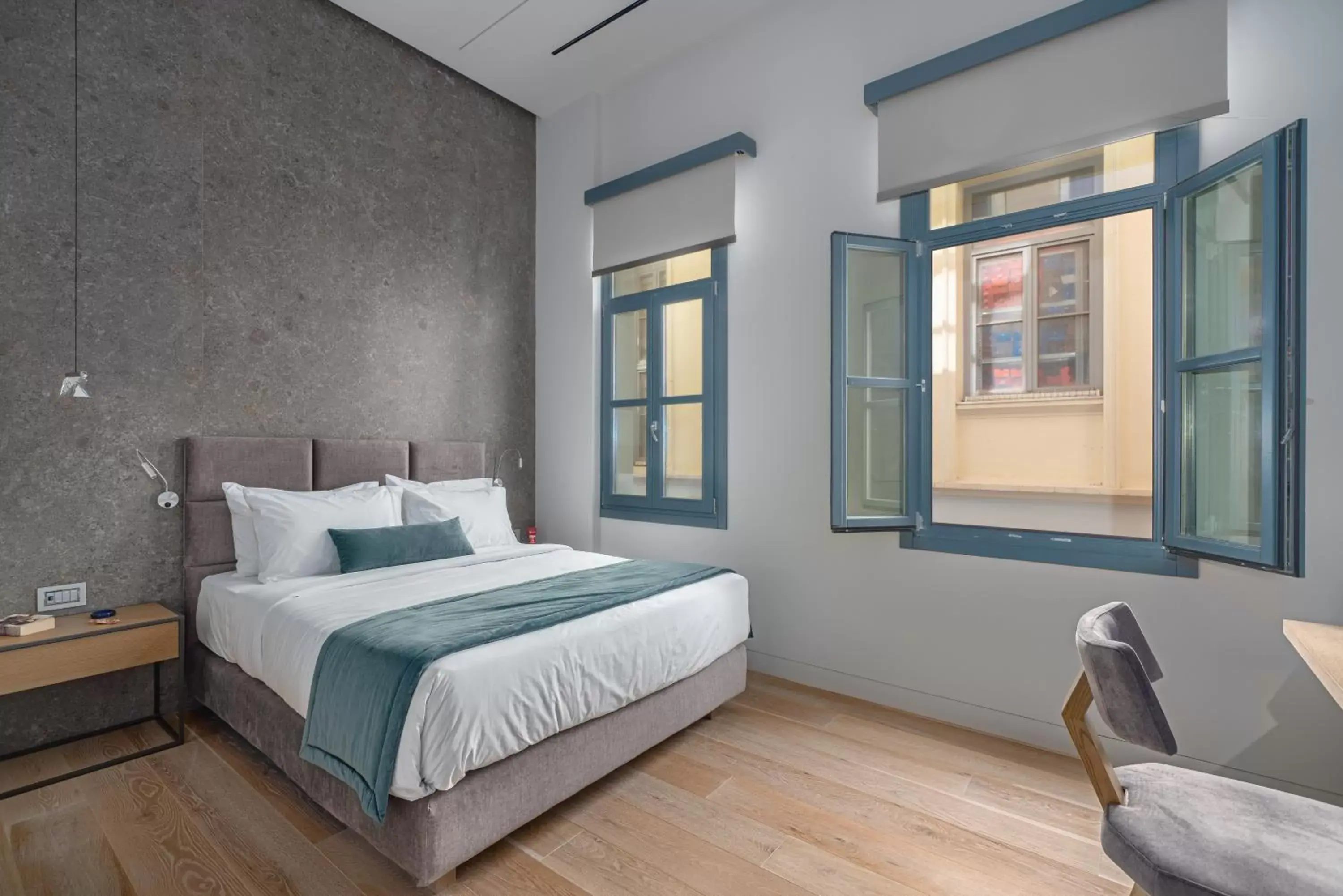 Bedroom, Bed in Hellenic Vibes Smart Hotel