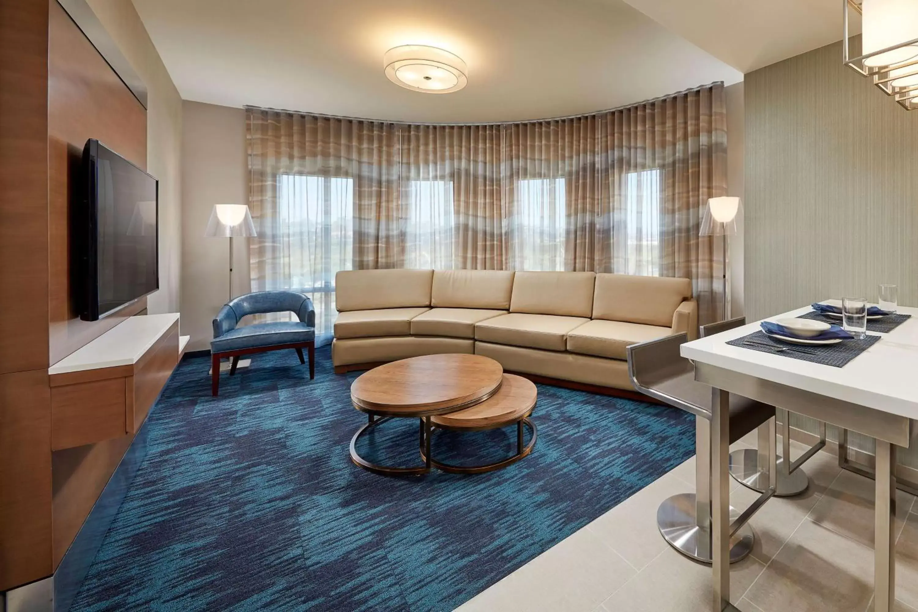 Living room, Seating Area in Homewood Suites by Hilton San Diego Hotel Circle/SeaWorld Area