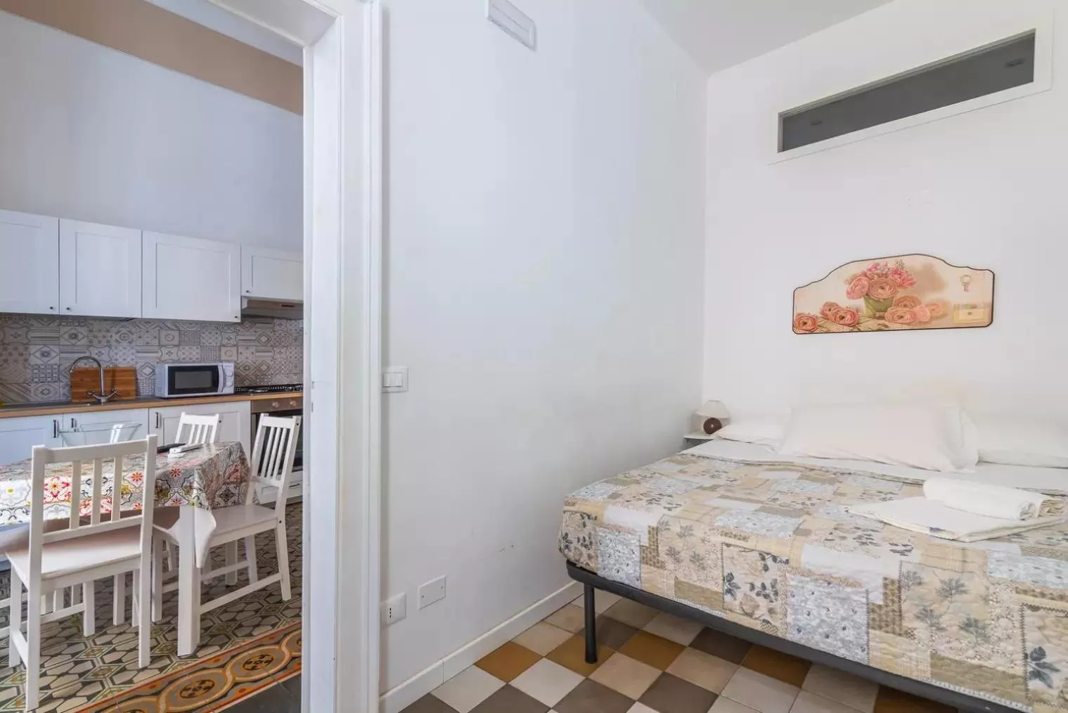 Kitchen or kitchenette, Bed in A'Storia