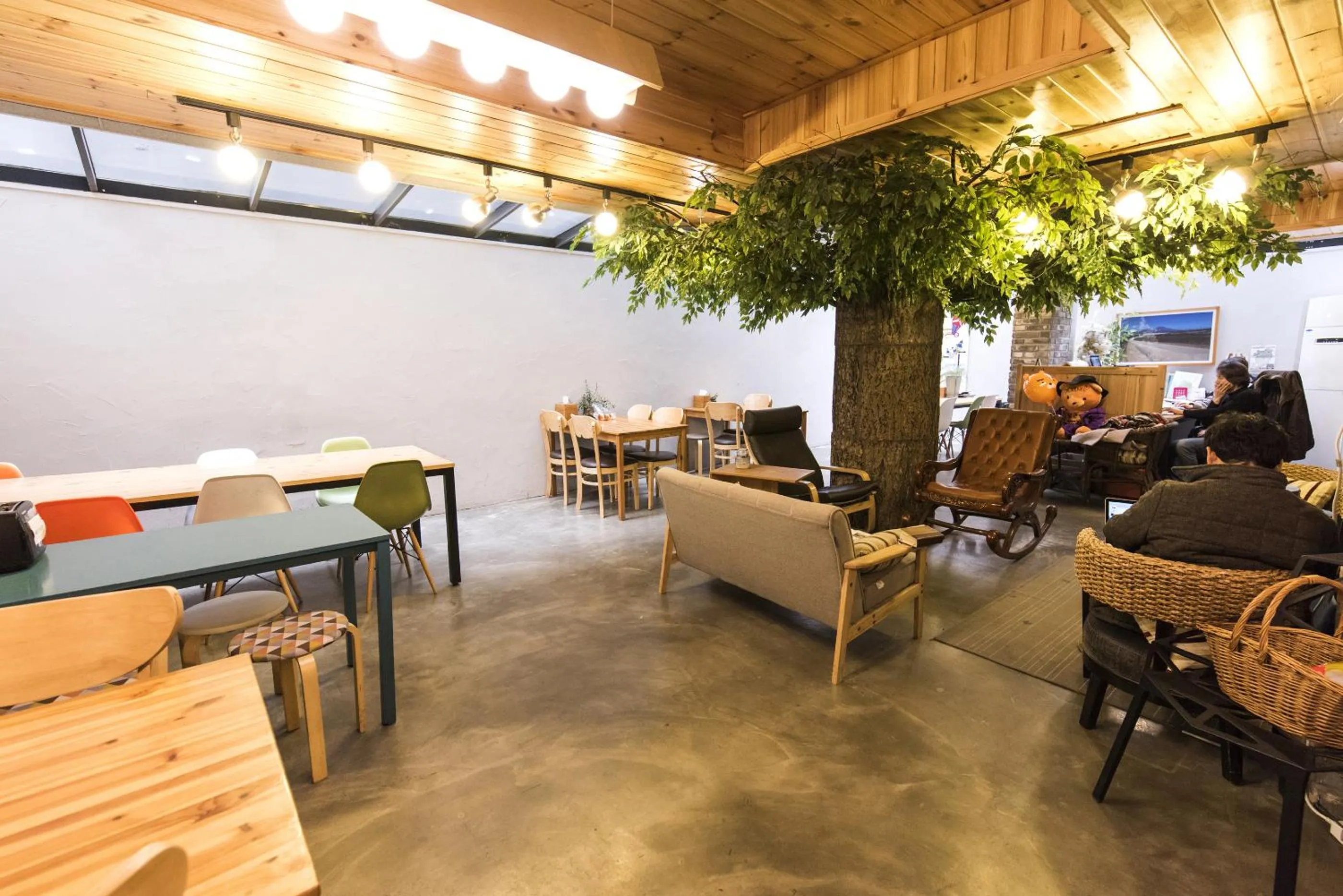 Lobby or reception in Twin Rabbit Guesthouse