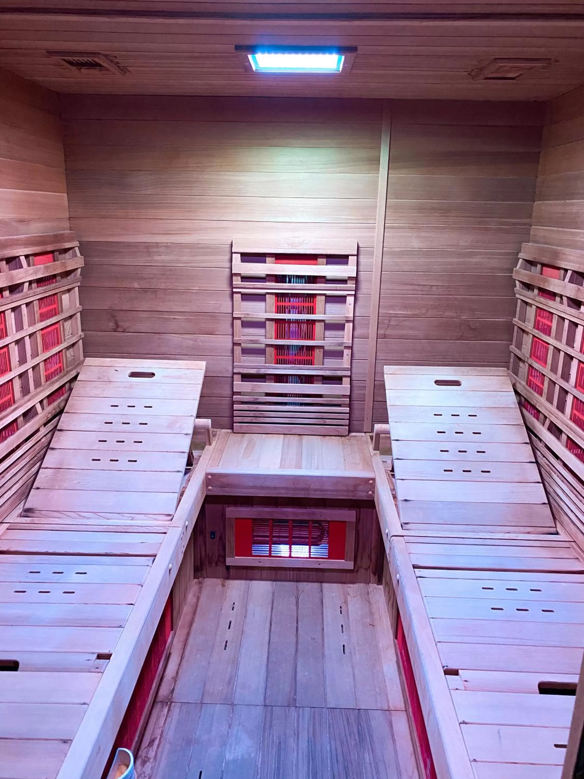 Sauna in Hôtel WELLNESS EAU DE ROCHE Durbuy