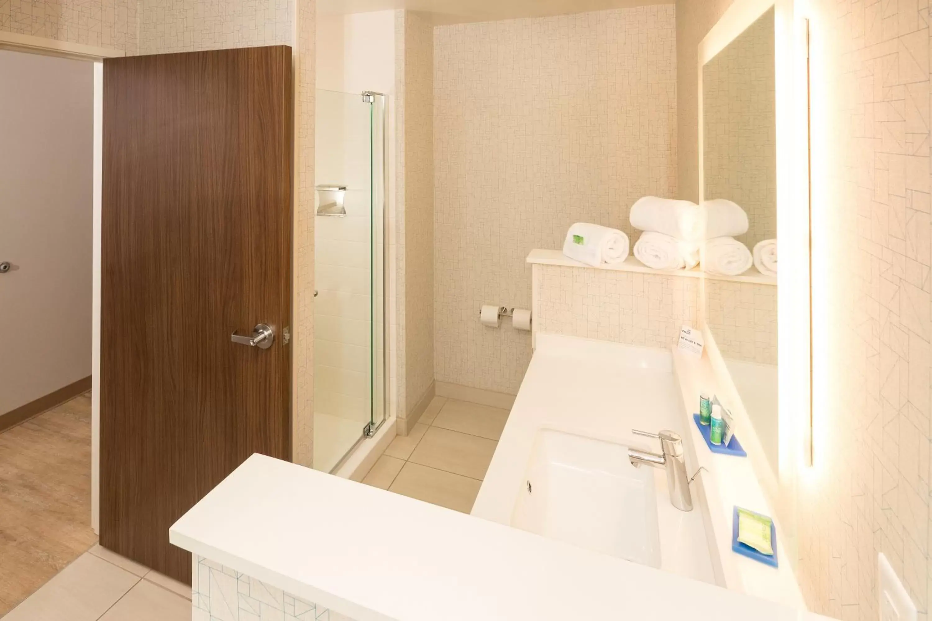 Bathroom in Holiday Inn Express & Suites La Porte, an IHG Hotel