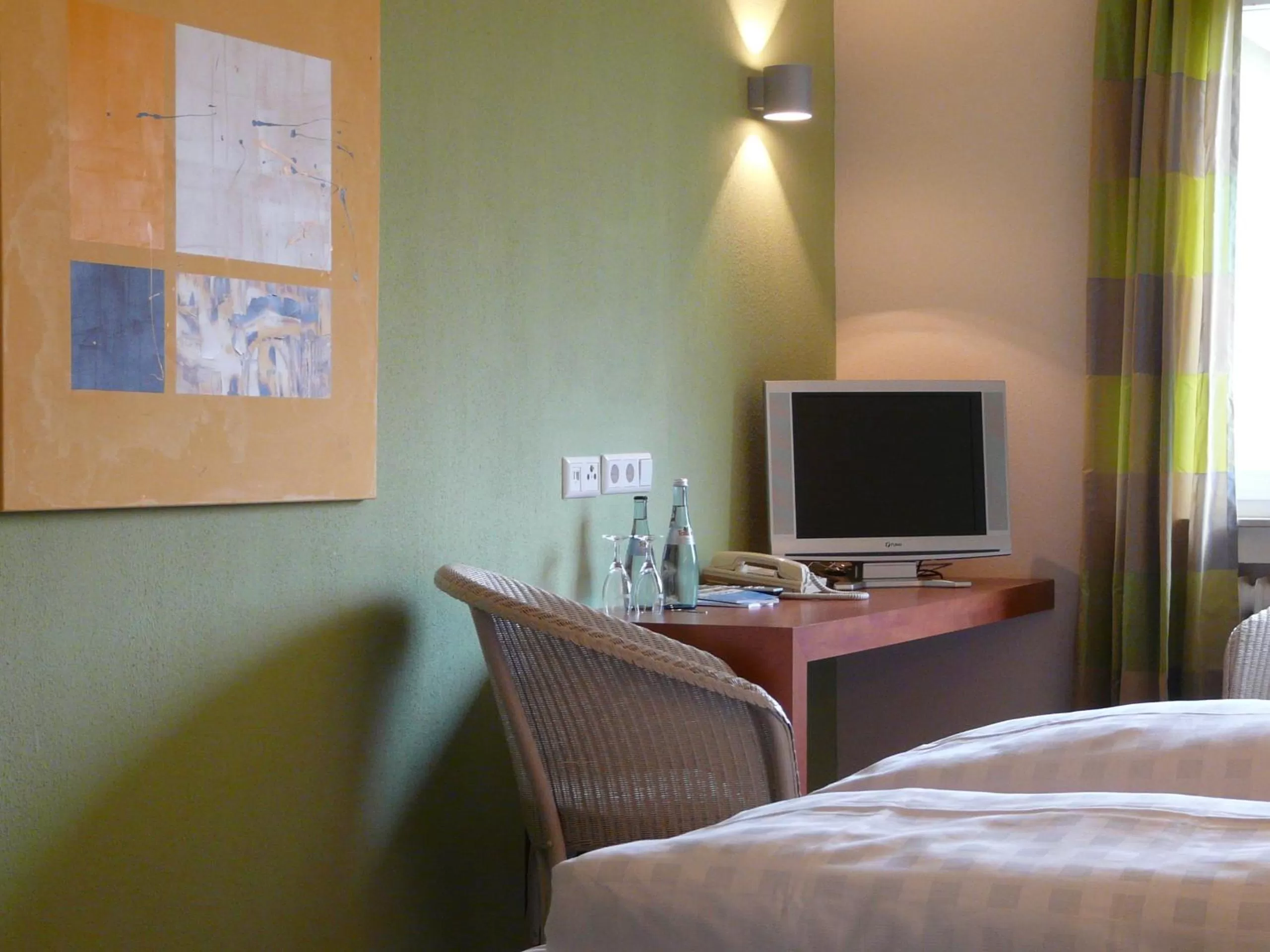 Bed in Landhaus Hohenlohe