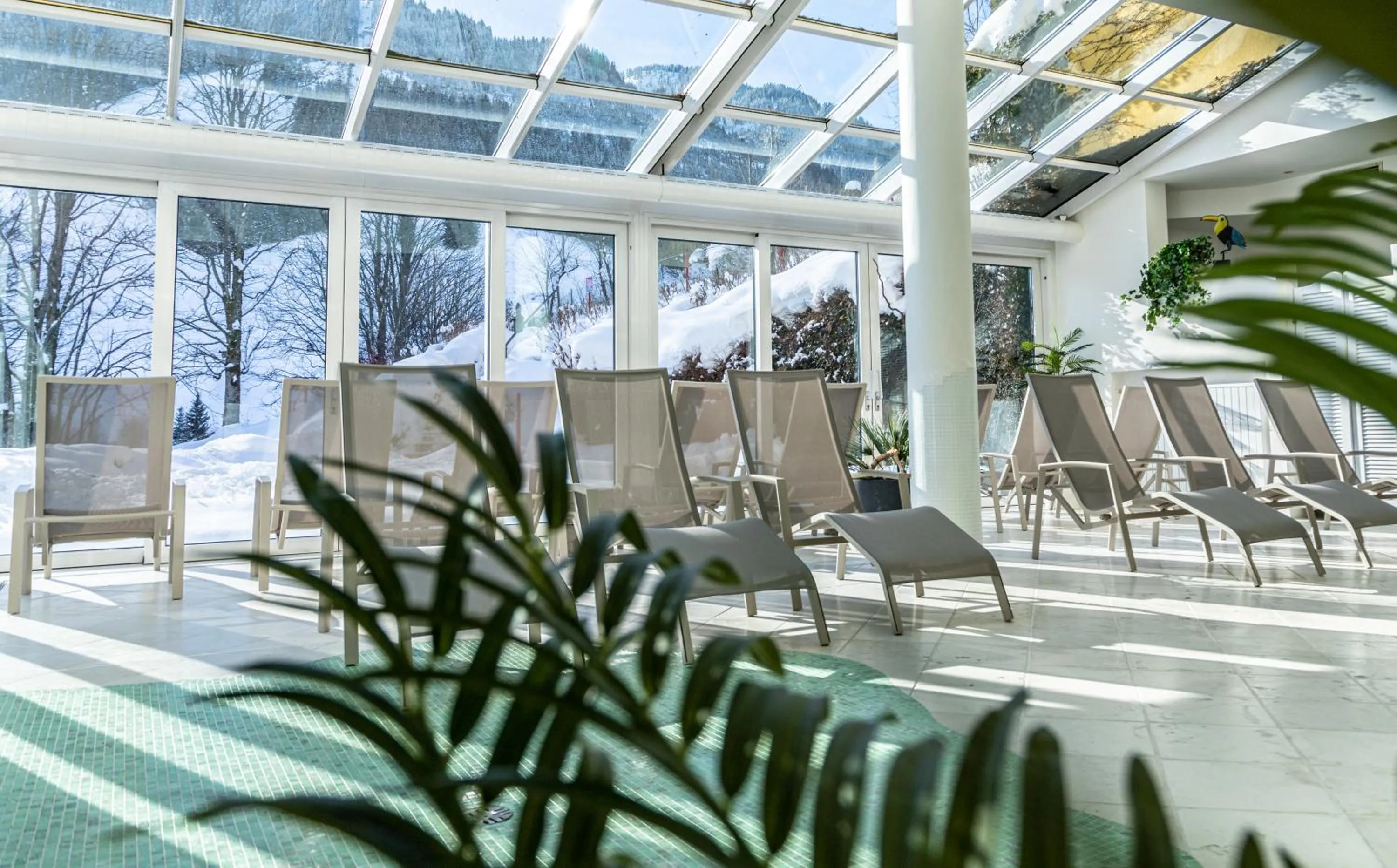 Spa and wellness centre/facilities in Hotel Saalbacher Hof