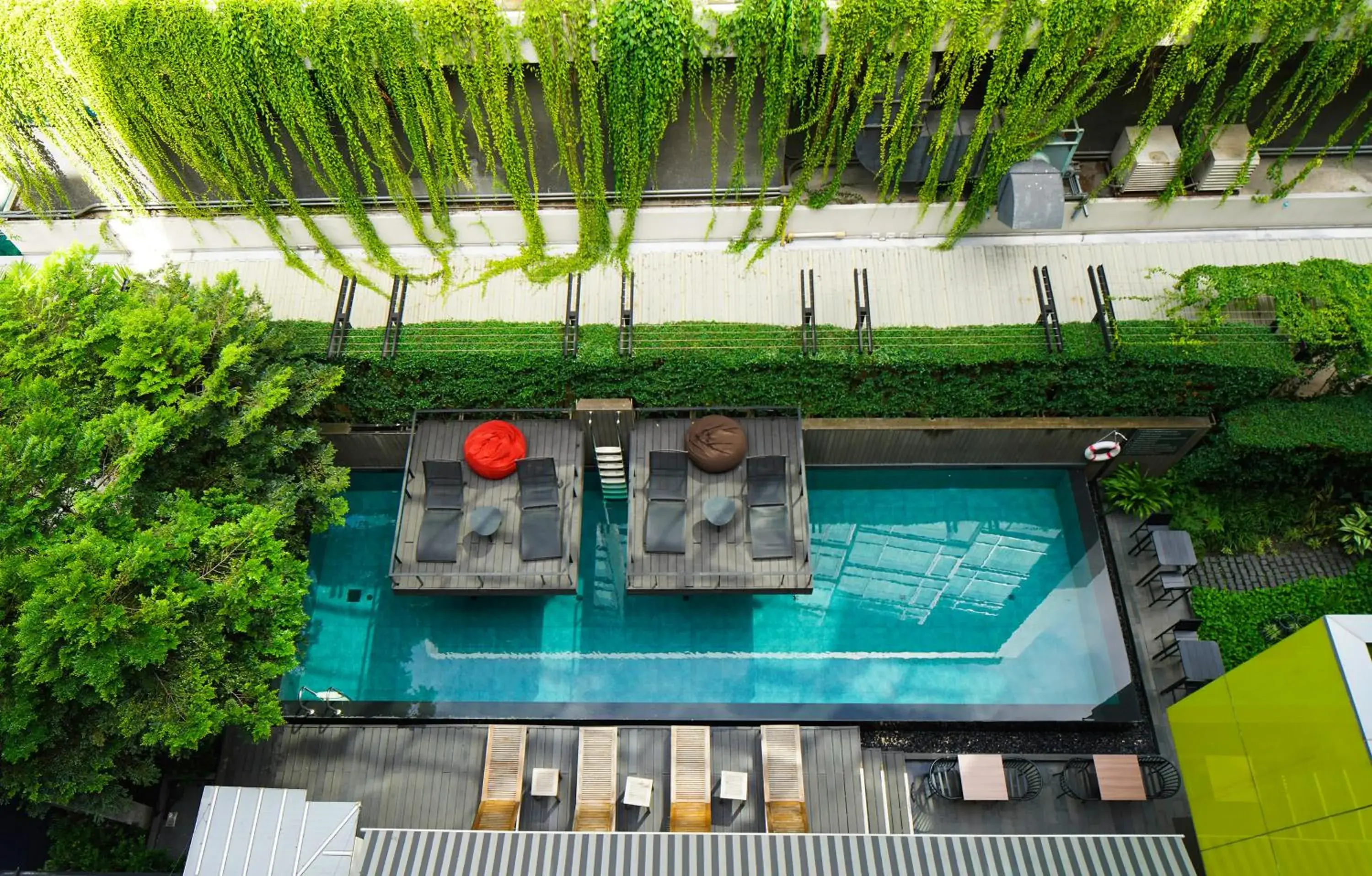 Pool view in LiT BANGKOK Residence - SHA Extra Plus