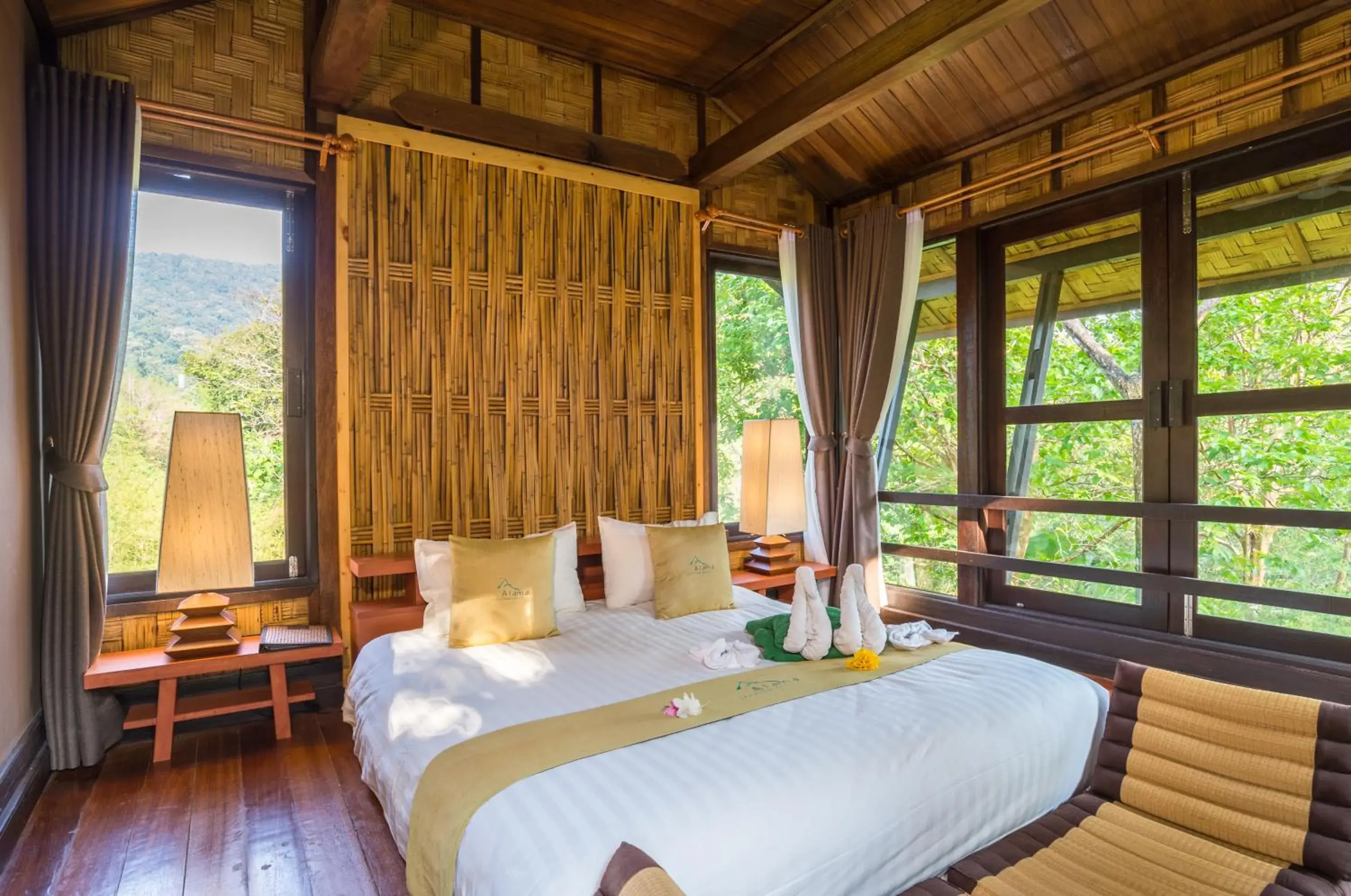 Bed in Alama Sea Village Resort - SHA Extra Plus