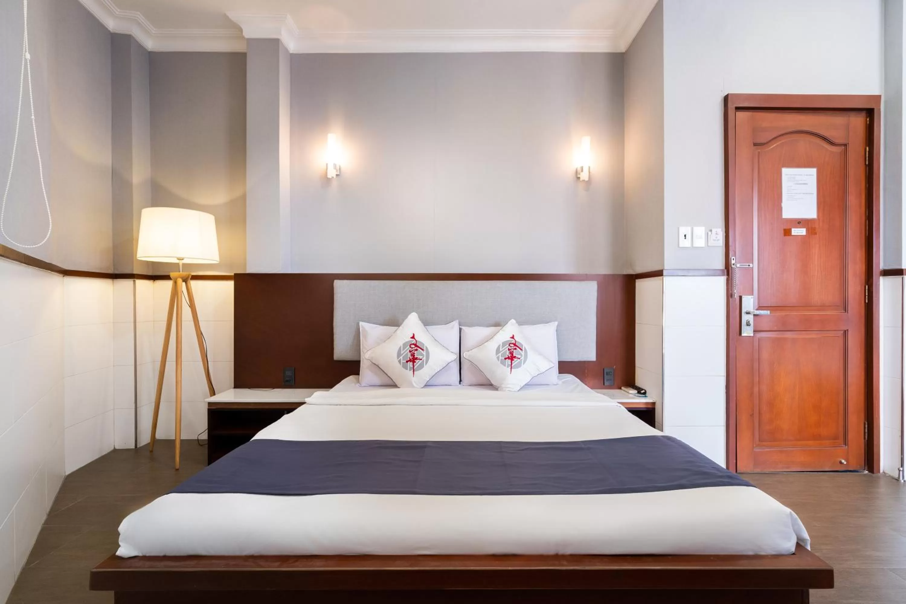 Bed in Văn Hoa Hotel